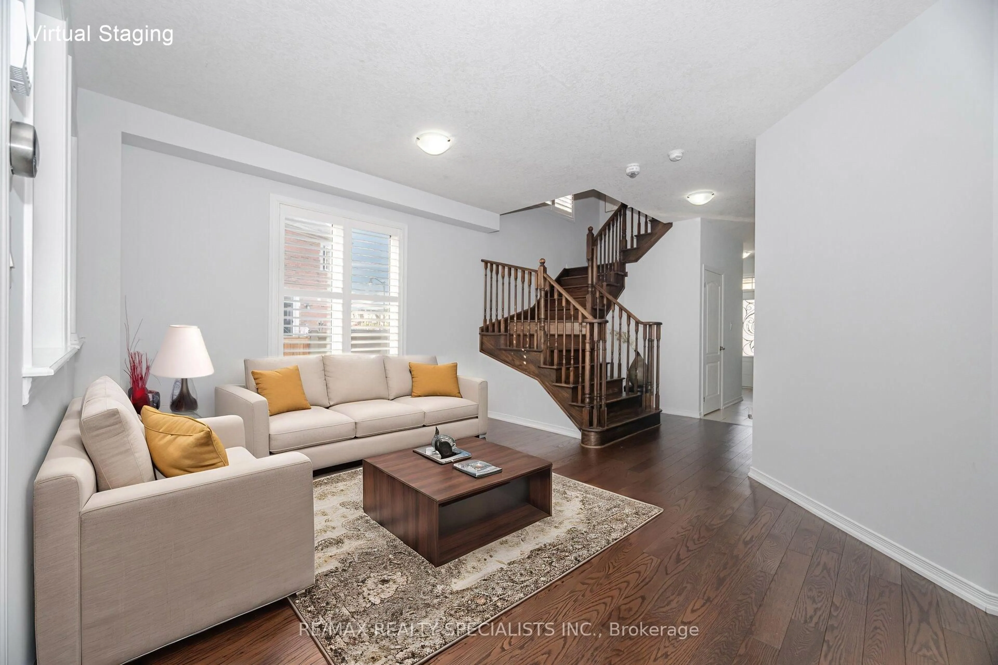 Living room with furniture, unknown for 14 Fryent St, Brampton Ontario L7A 4N3