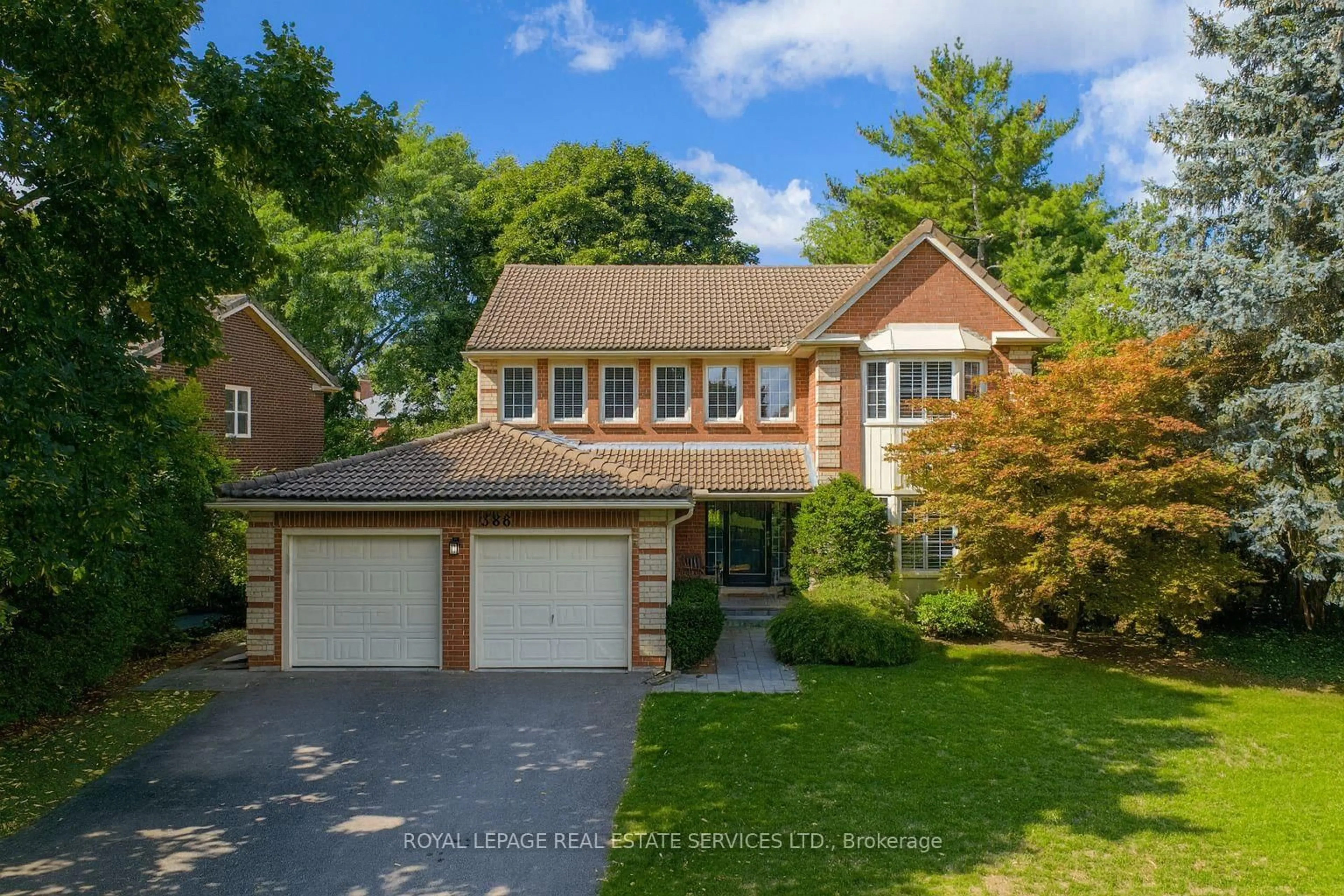 Home with brick exterior material, street for 388 Aspen Forest Dr, Oakville Ontario L6J 6H5