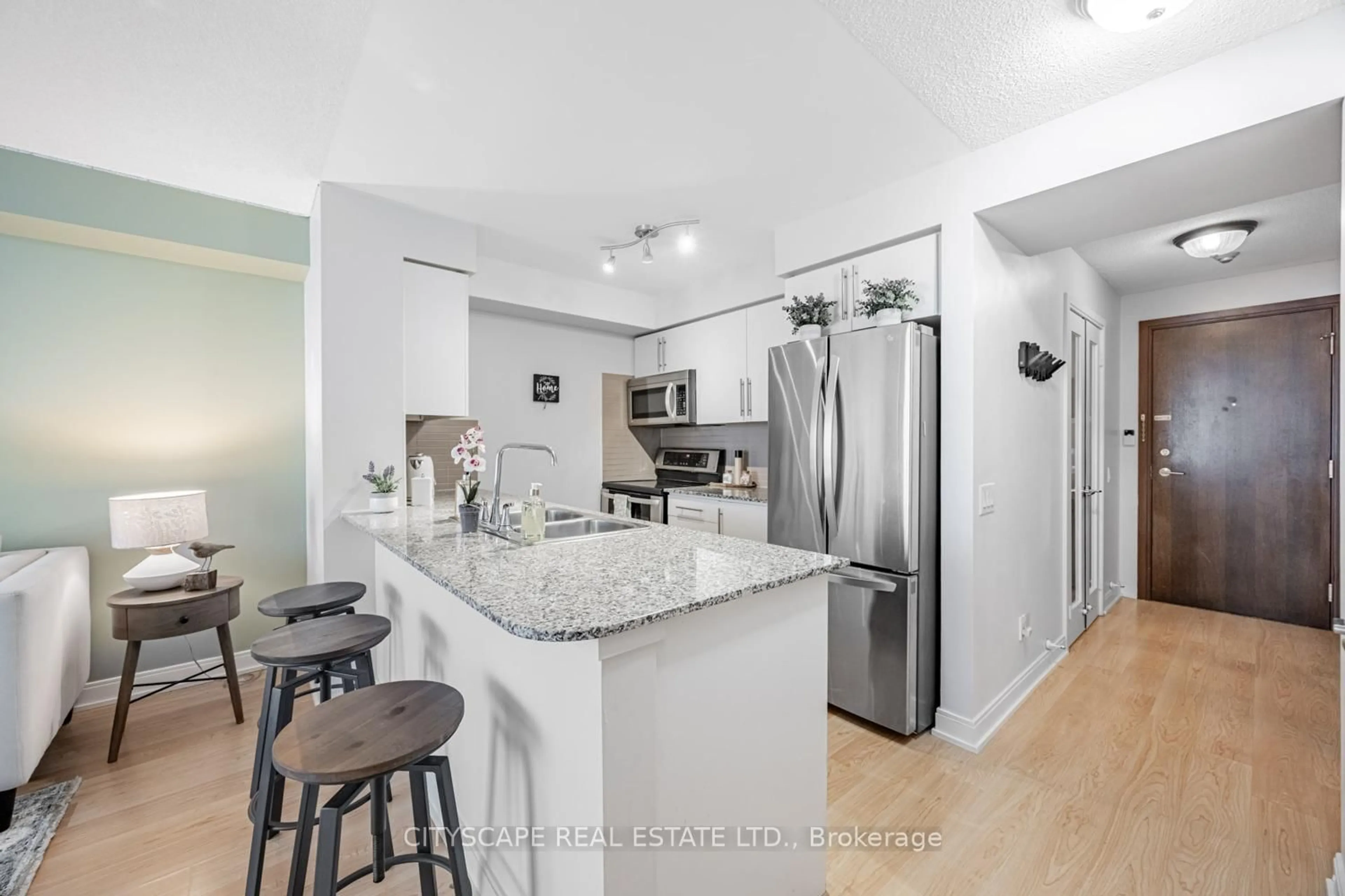 Open concept kitchen, unknown for 35 Viking Lane #1131, Toronto Ontario M9B 0A2