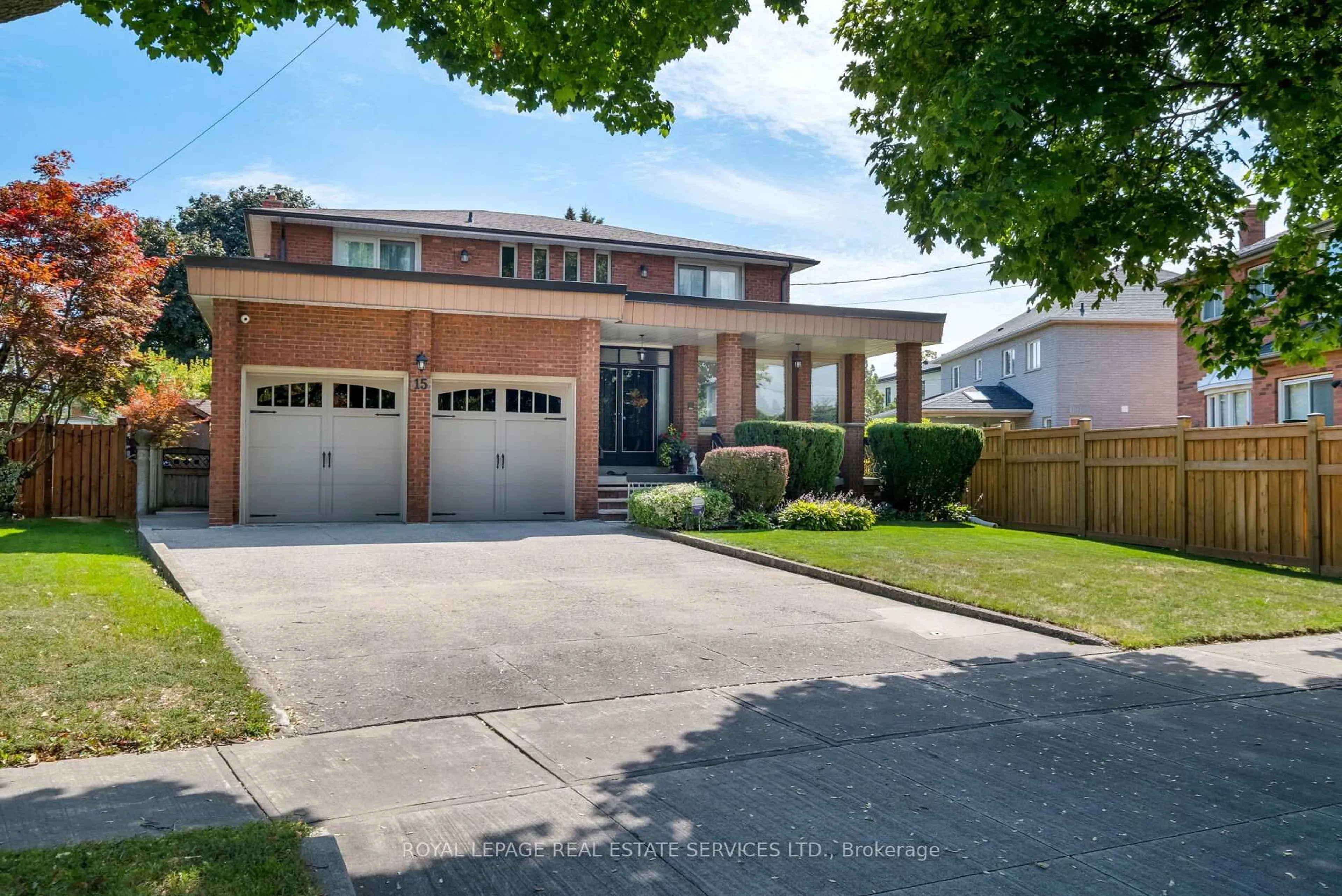 Home with brick exterior material, street for 15 Westroyal Rd, Toronto Ontario M9P 2C4