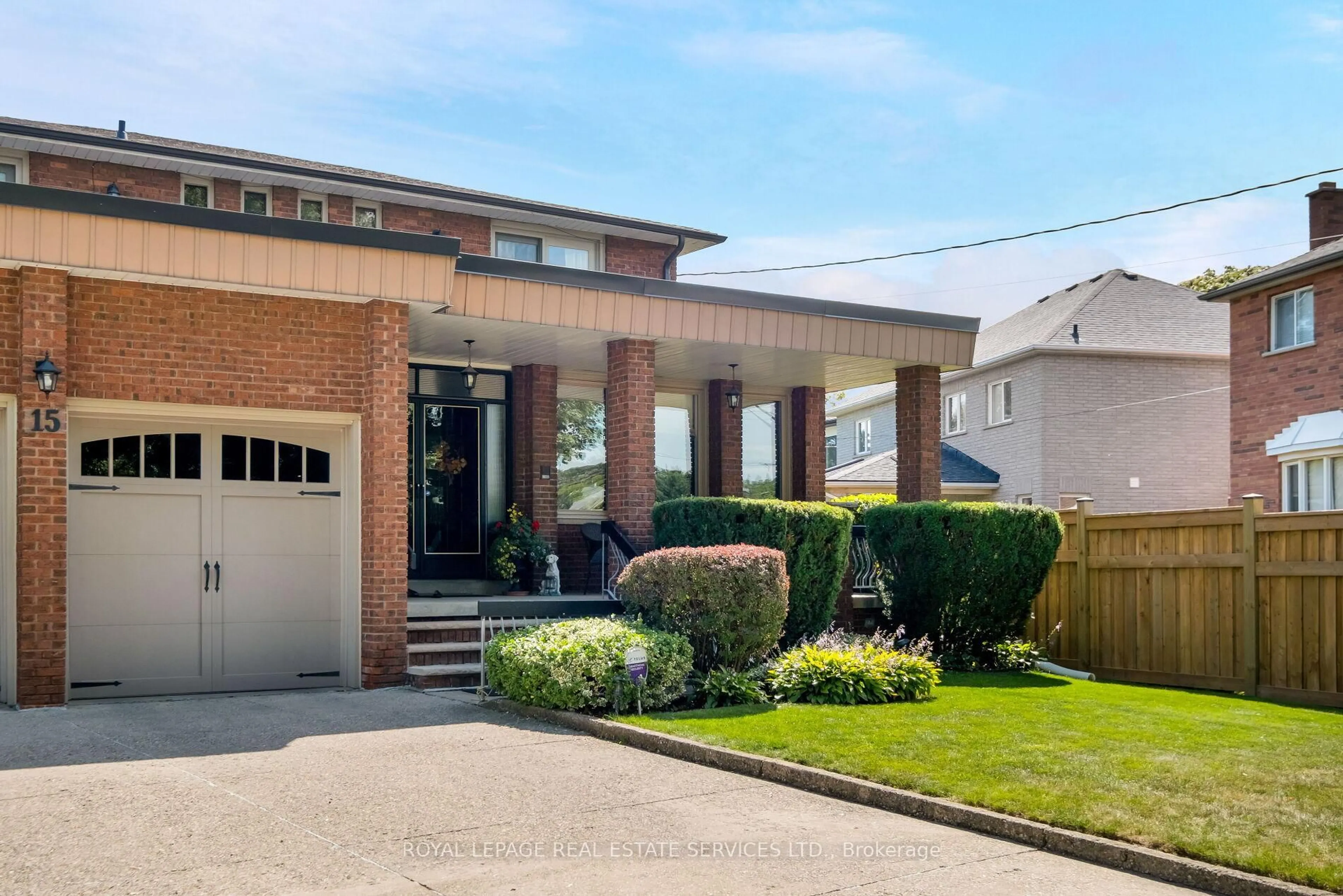 Home with brick exterior material, street for 15 Westroyal Rd, Toronto Ontario M9P 2C4