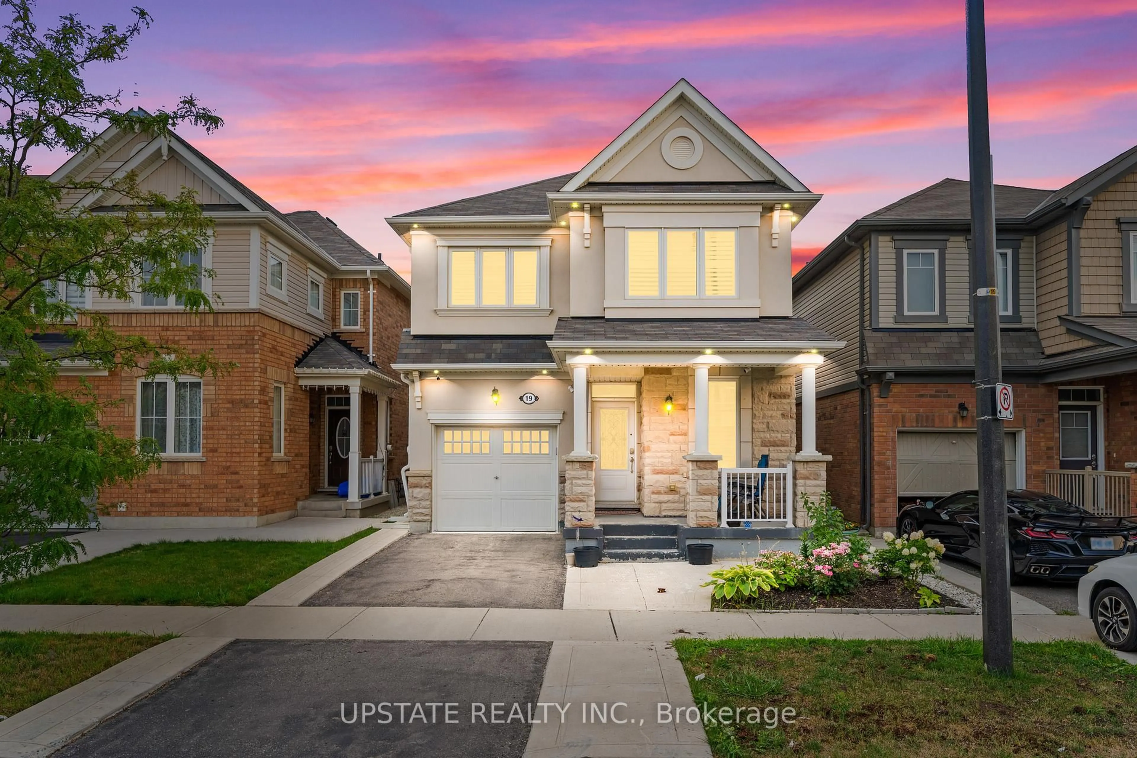 Home with brick exterior material, street for 19 Troyer St, Brampton Ontario L7A 4T4
