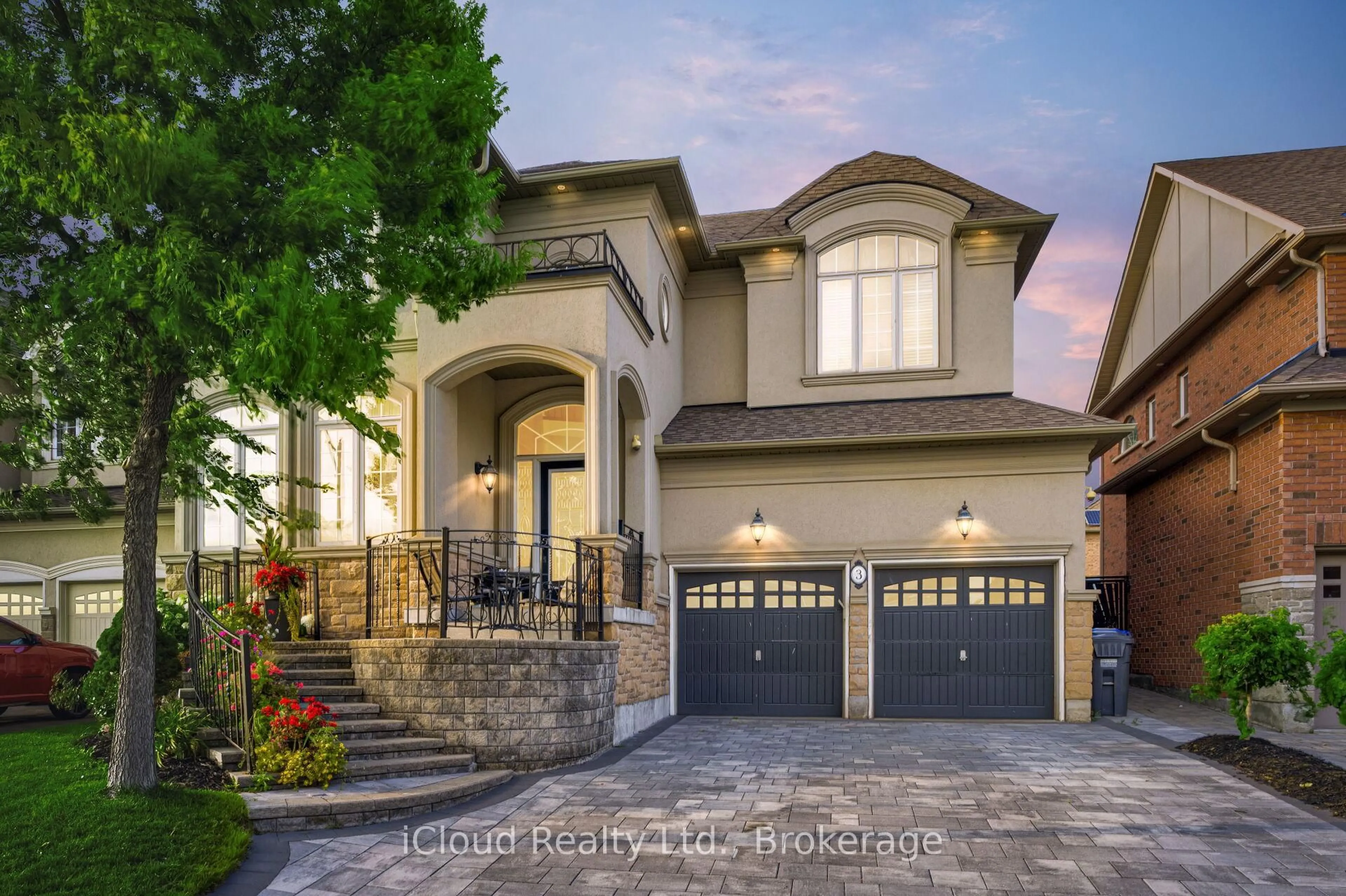 Home with brick exterior material, street for 3 Vissini Way, Brampton Ontario L6P 2W2