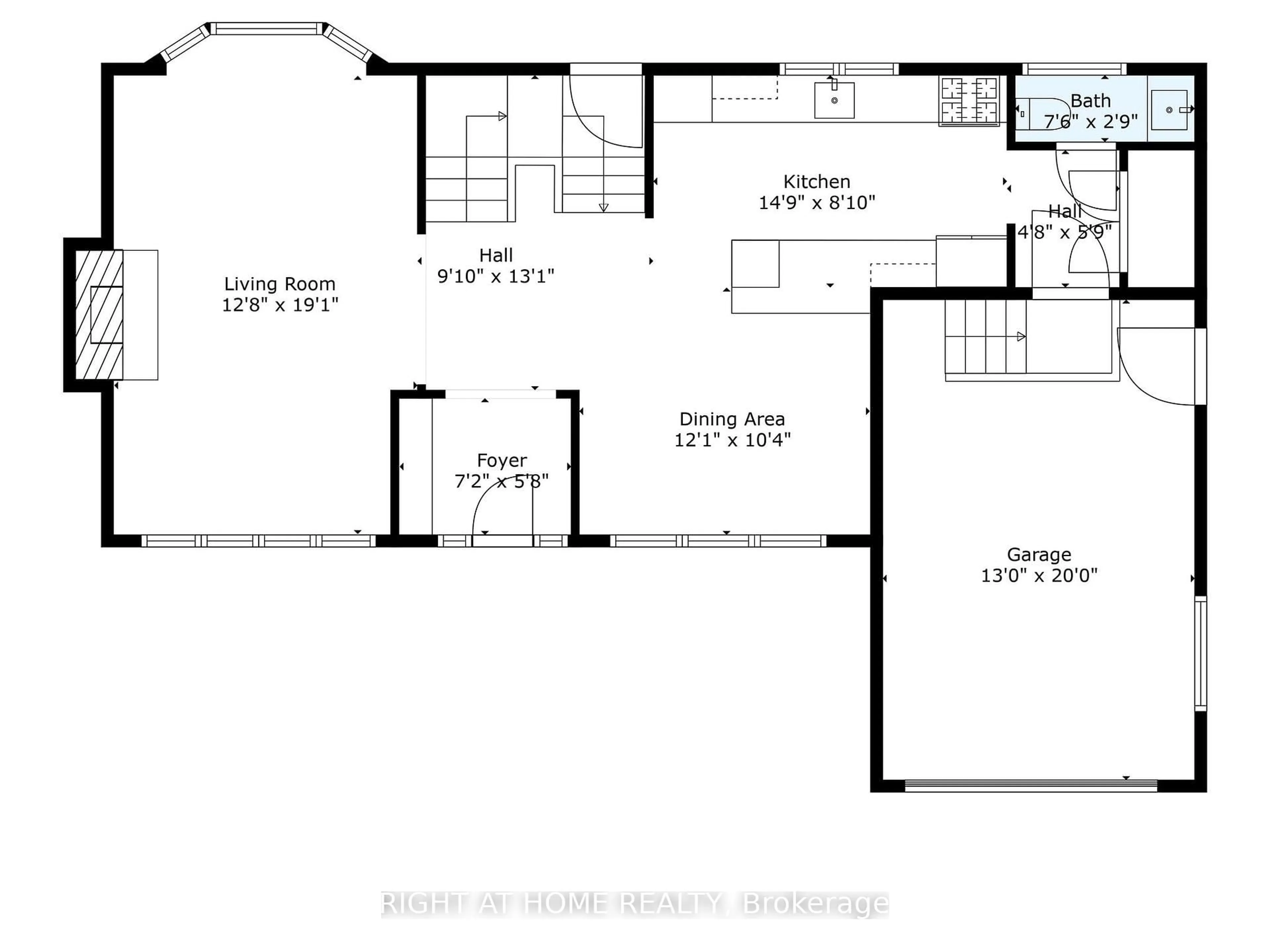 Floor plan for 250 Linwood Cres, Burlington Ontario L7L 4A1