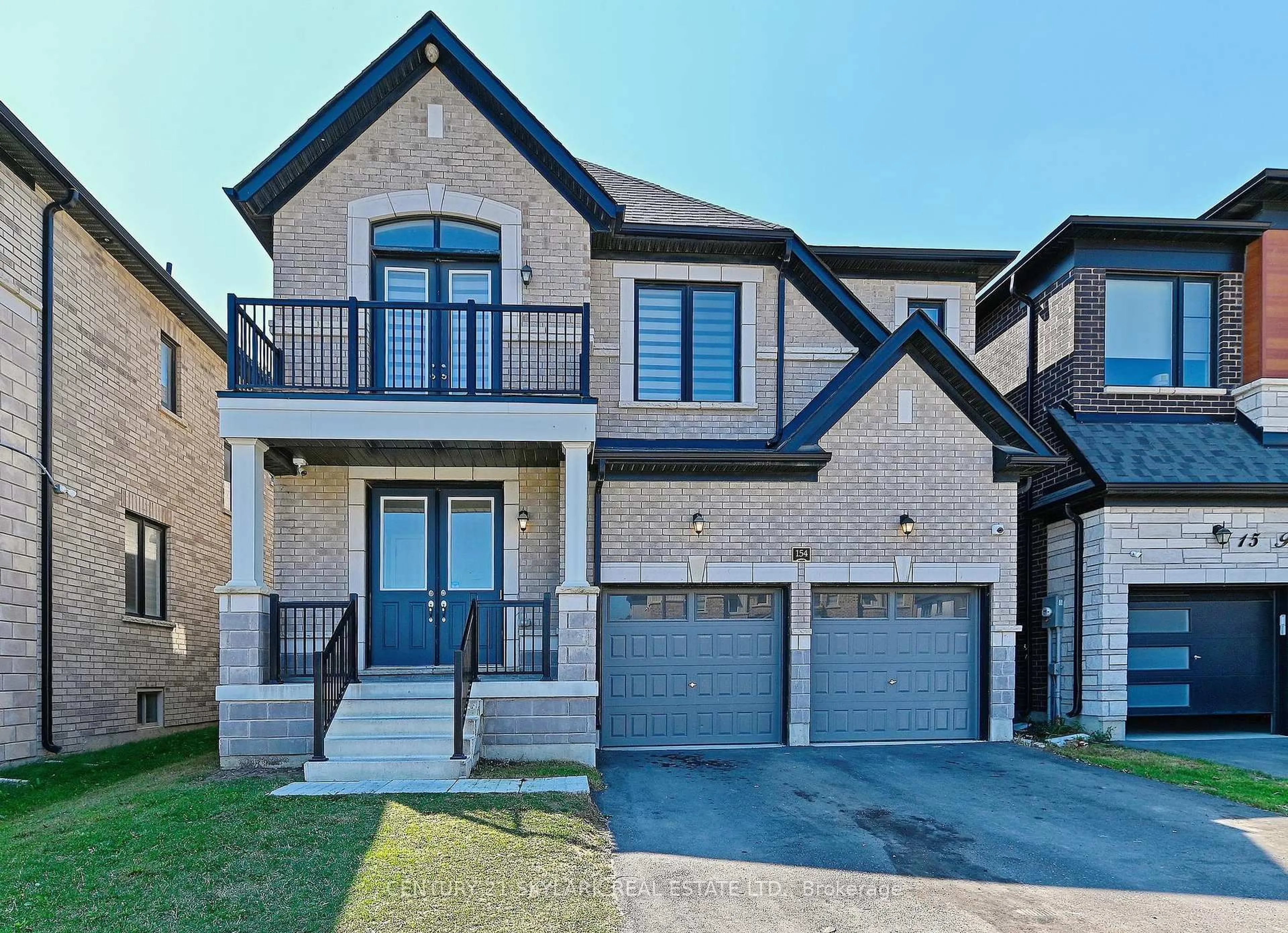 Home with brick exterior material, street for 154 Petch Ave, Caledon Ontario L7C 1Z9