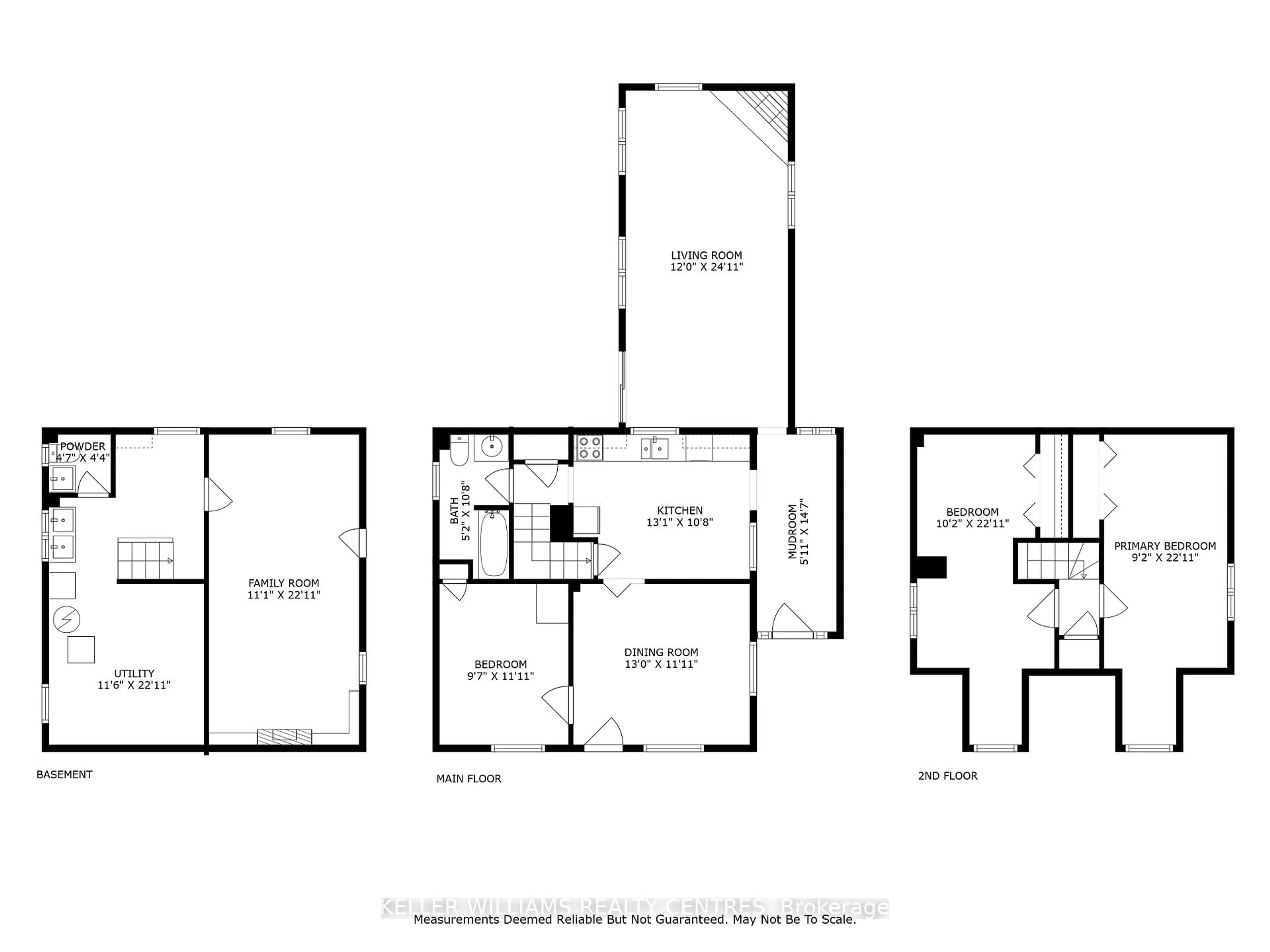 Floor plan for 136 Northland Ave, Toronto Ontario M6N 2E2
