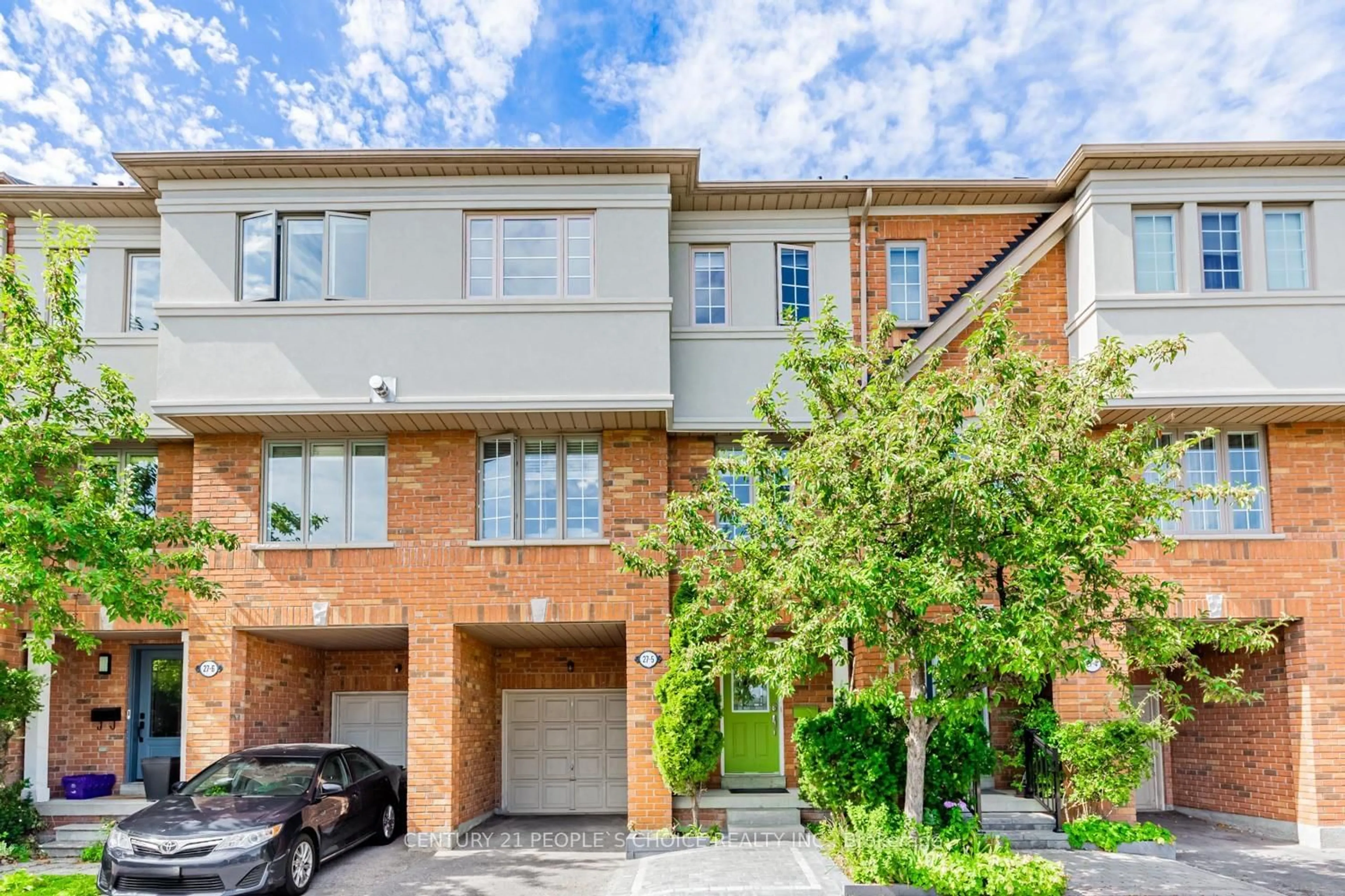 Home with brick exterior material, street for 27 West Dean Park Dr #5, Toronto Ontario M9B 2R5