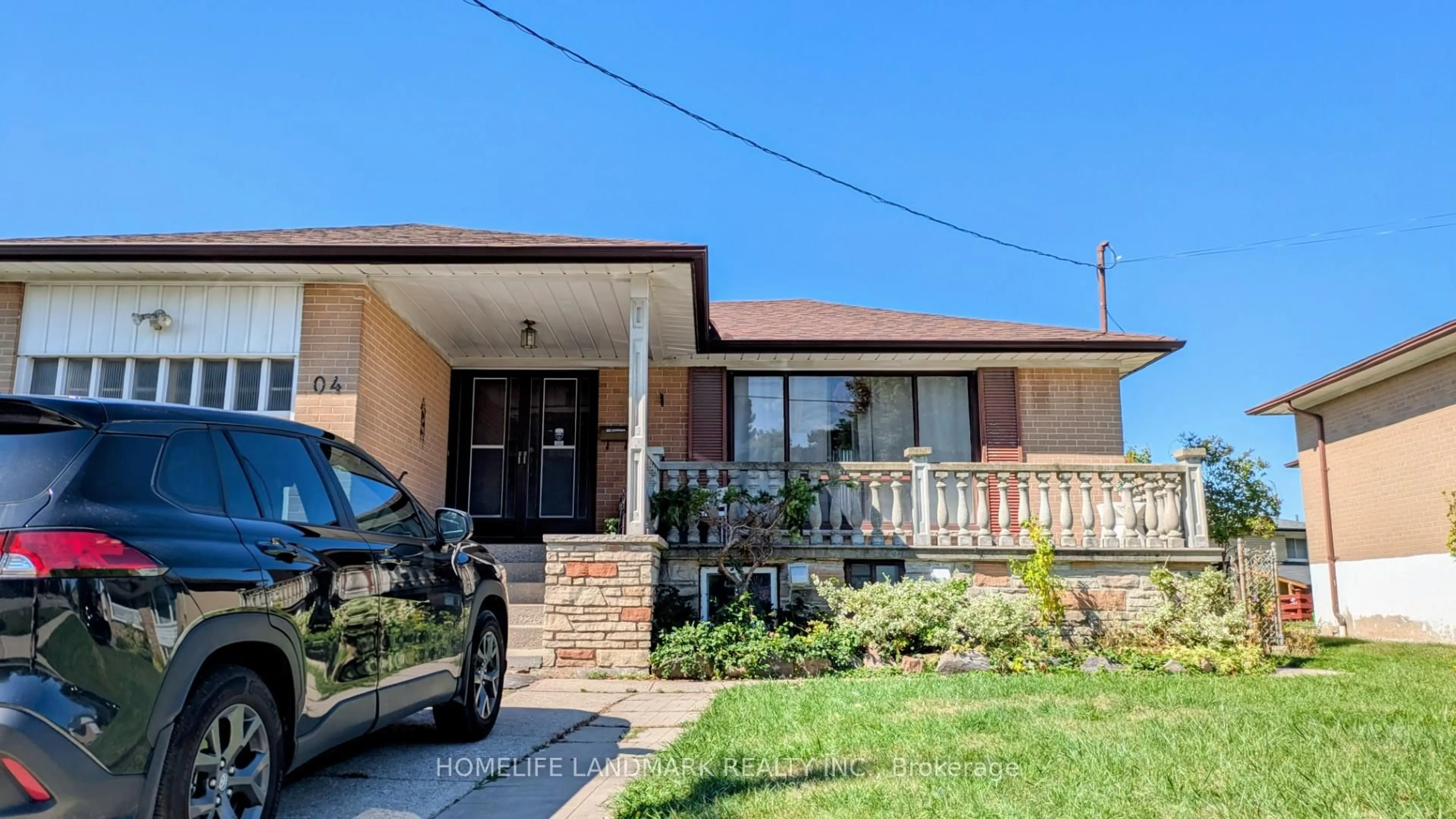 Home with brick exterior material, street for 4 Derrydown Rd, Toronto Ontario M3J 1R1