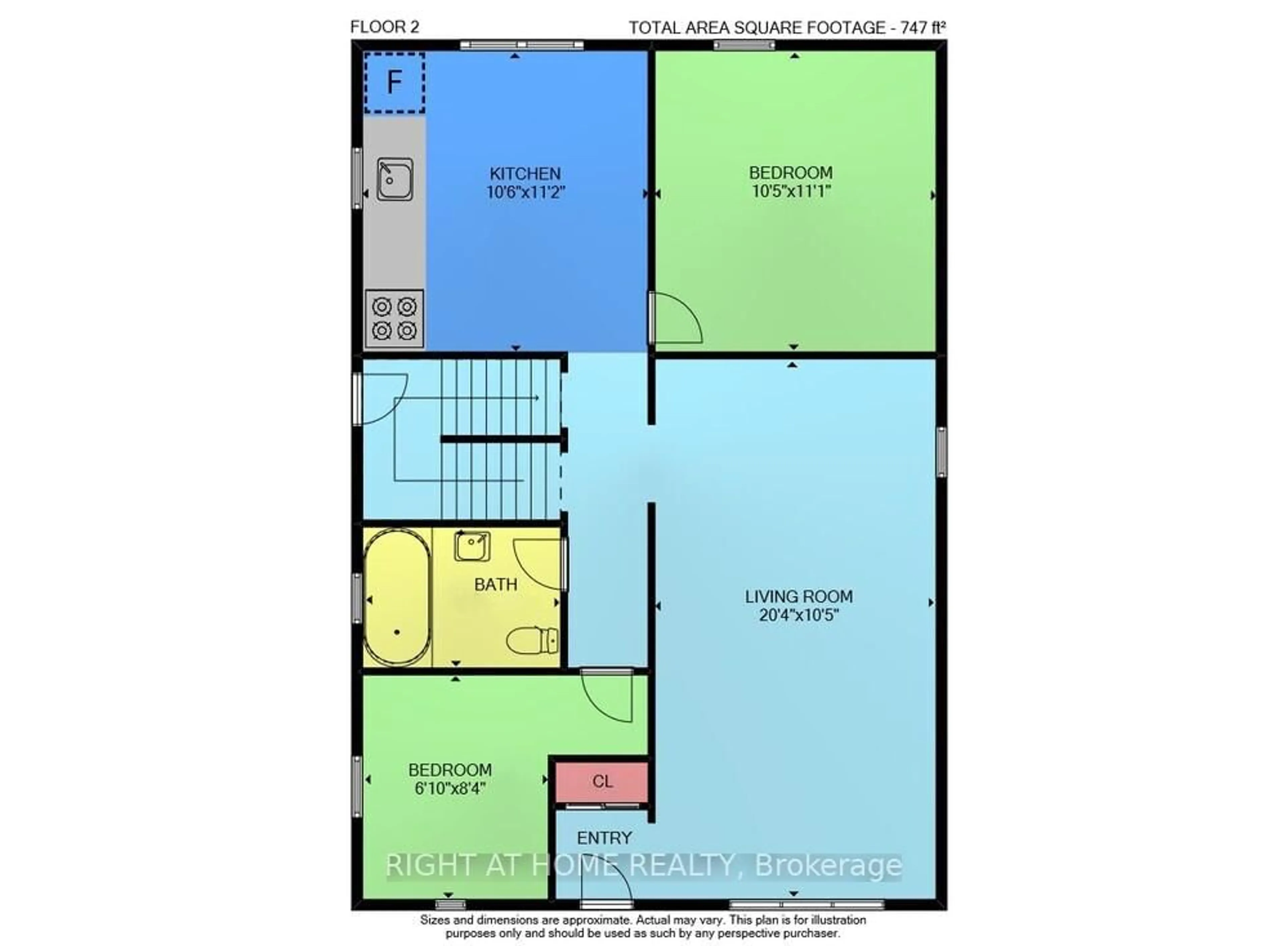 Floor plan for 212 Troy St, Mississauga Ontario L5G 1S7