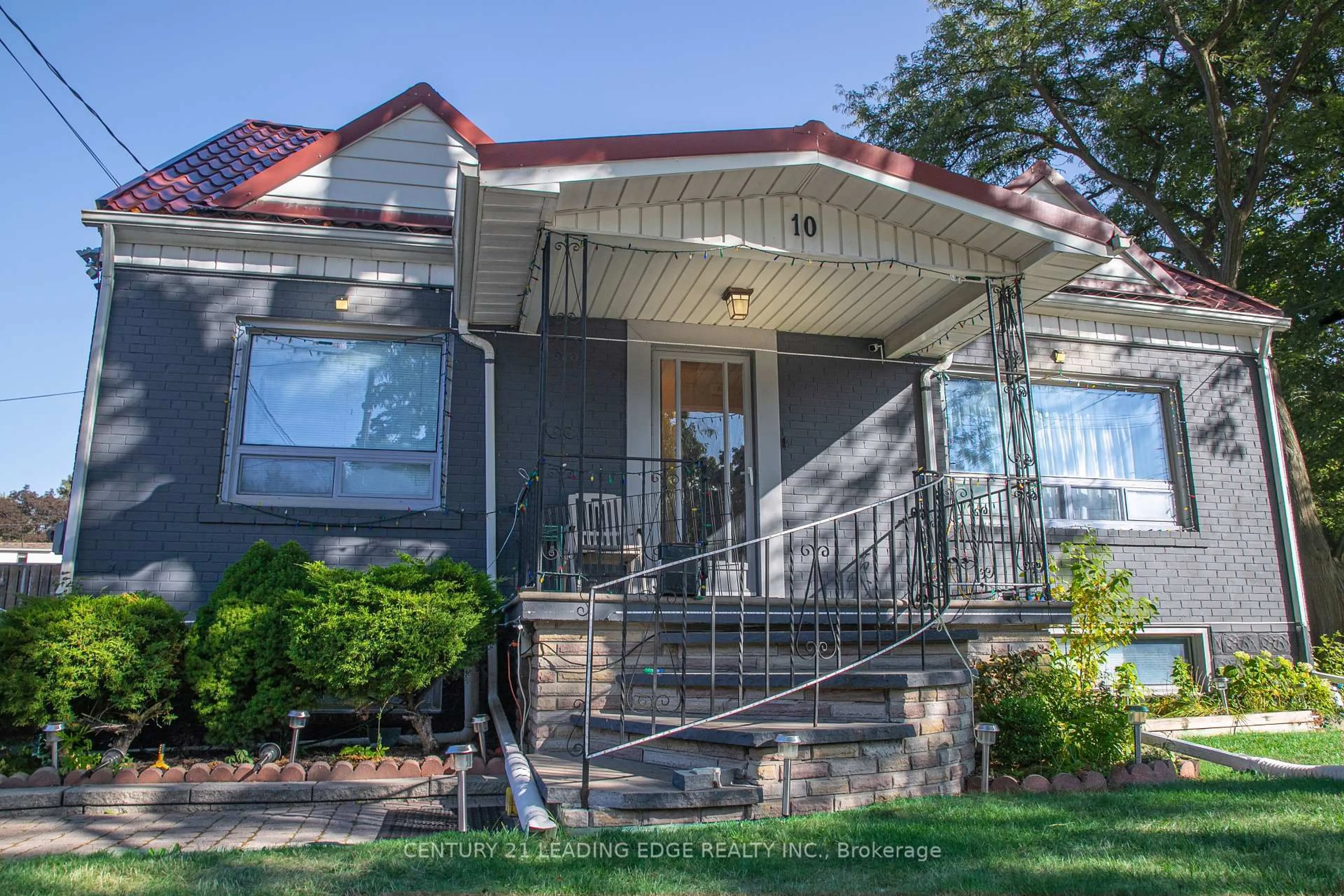 Home with brick exterior material, street for 10 Yvonne Ave, Toronto Ontario M3L 1C7