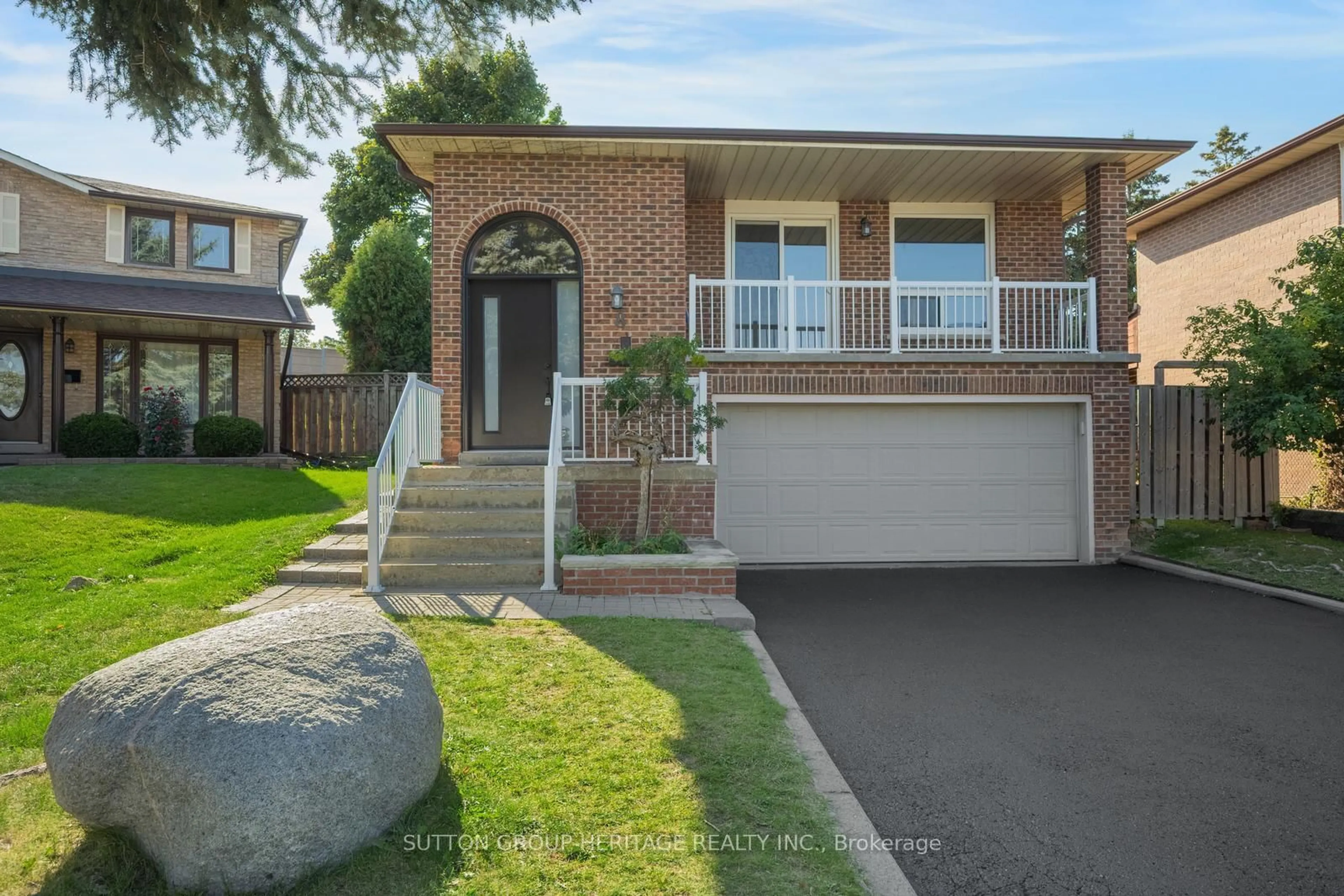 Home with brick exterior material, street for 8 Poinsettia Pl, Brampton Ontario L6S 3S1