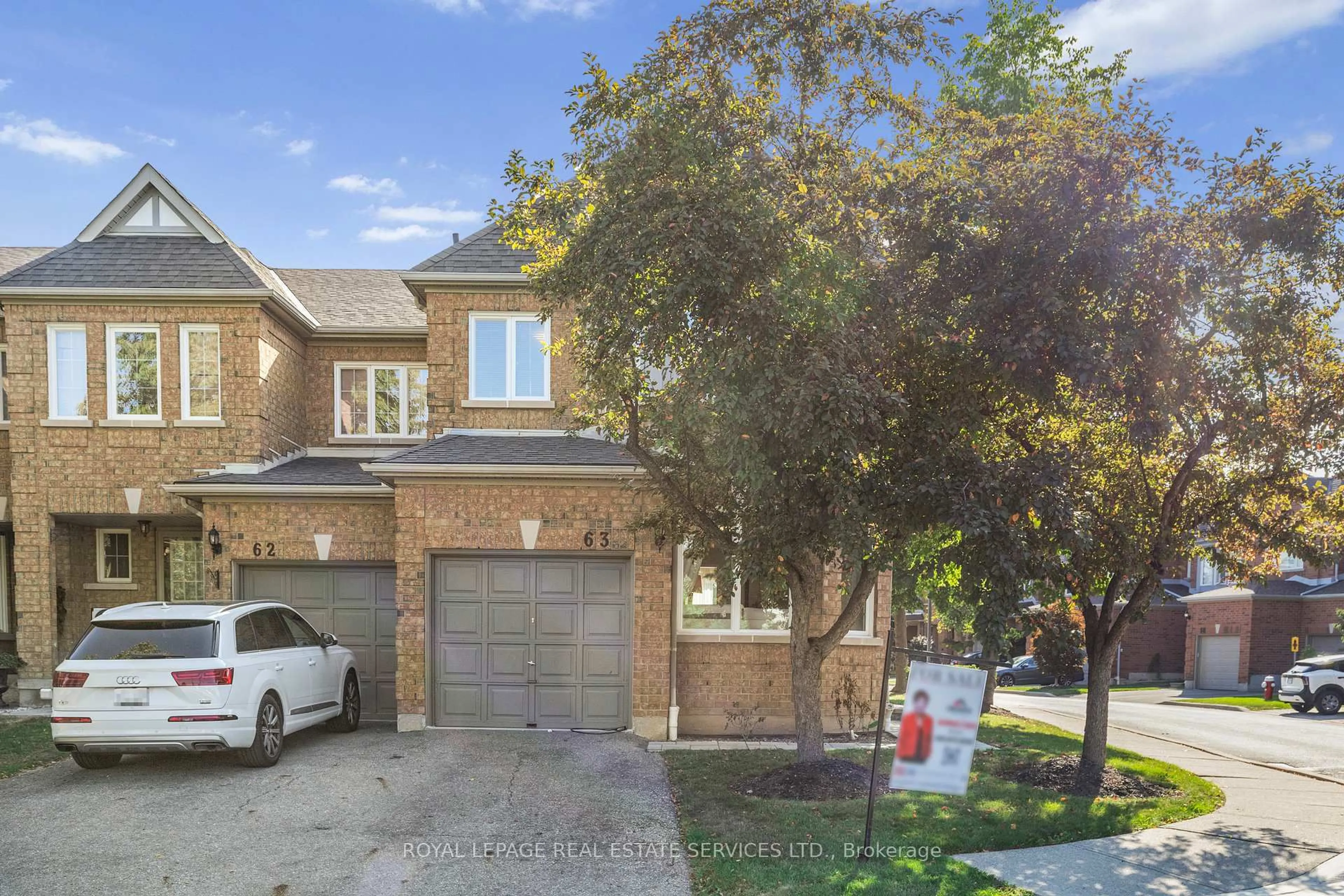 Home with brick exterior material, street for 5230 Glen Erin Dr #63, Mississauga Ontario L5M 5Z7