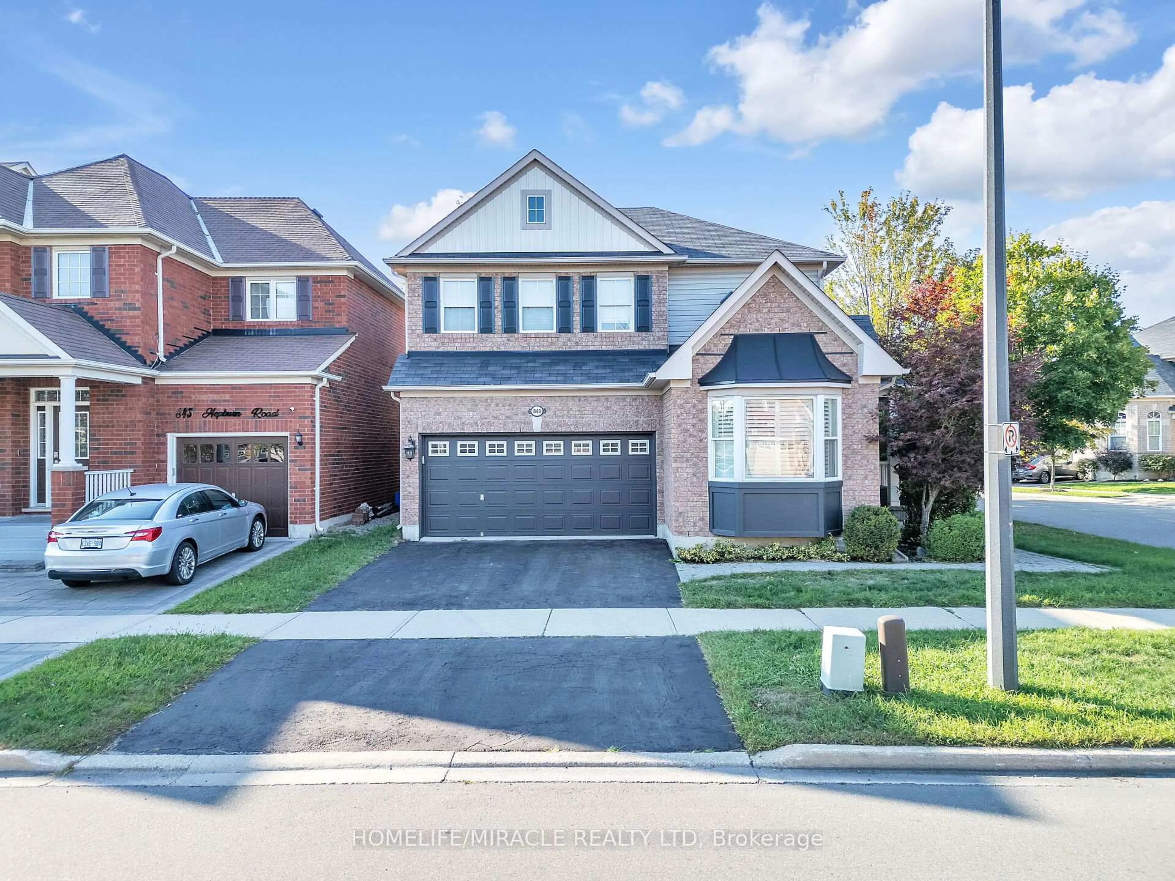 Home with brick exterior material, street for 849 Hepburn Rd, Milton Ontario L9T 0K9