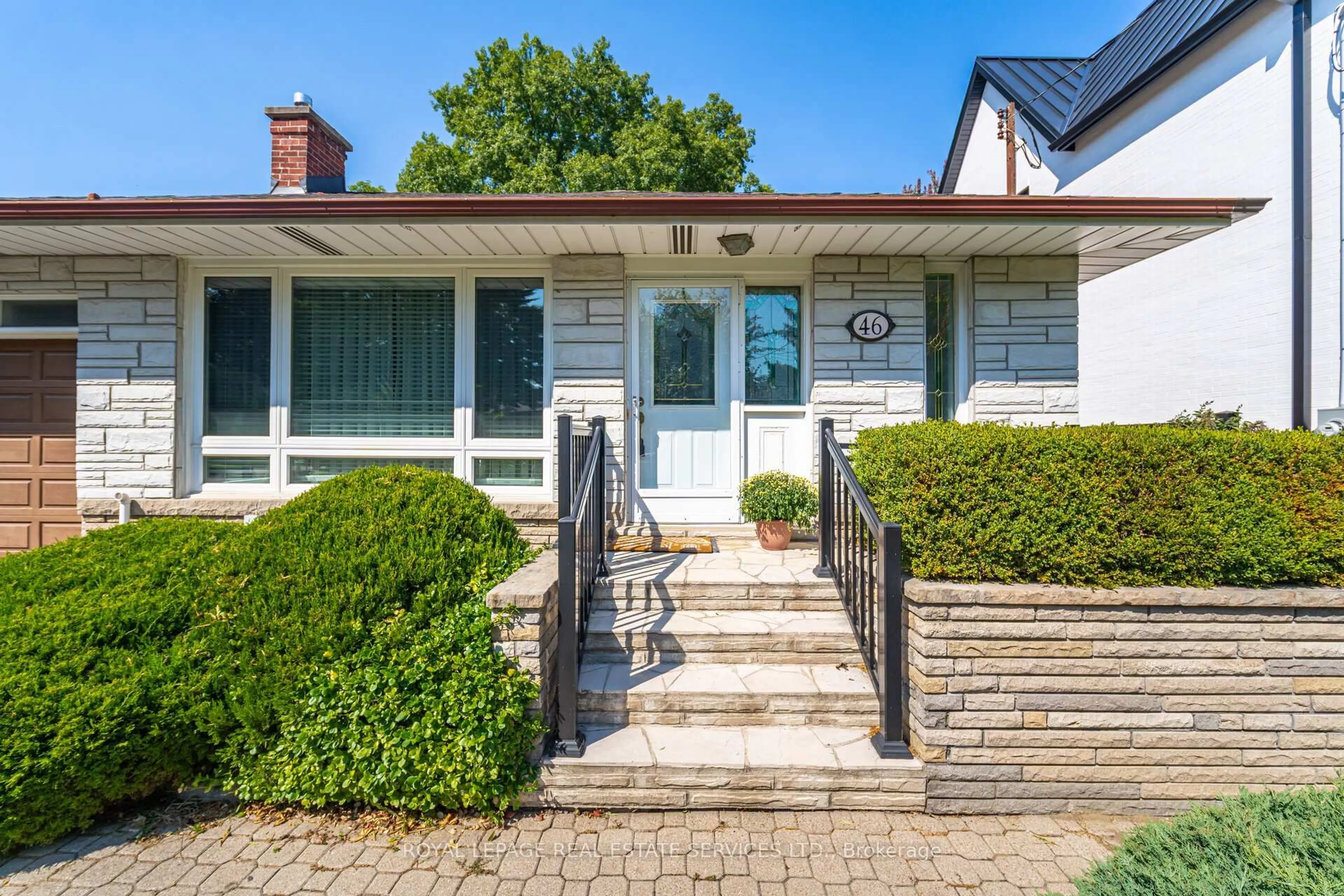 Home with brick exterior material, street for 46 Cardigan Rd, Toronto Ontario M8Z 2W2