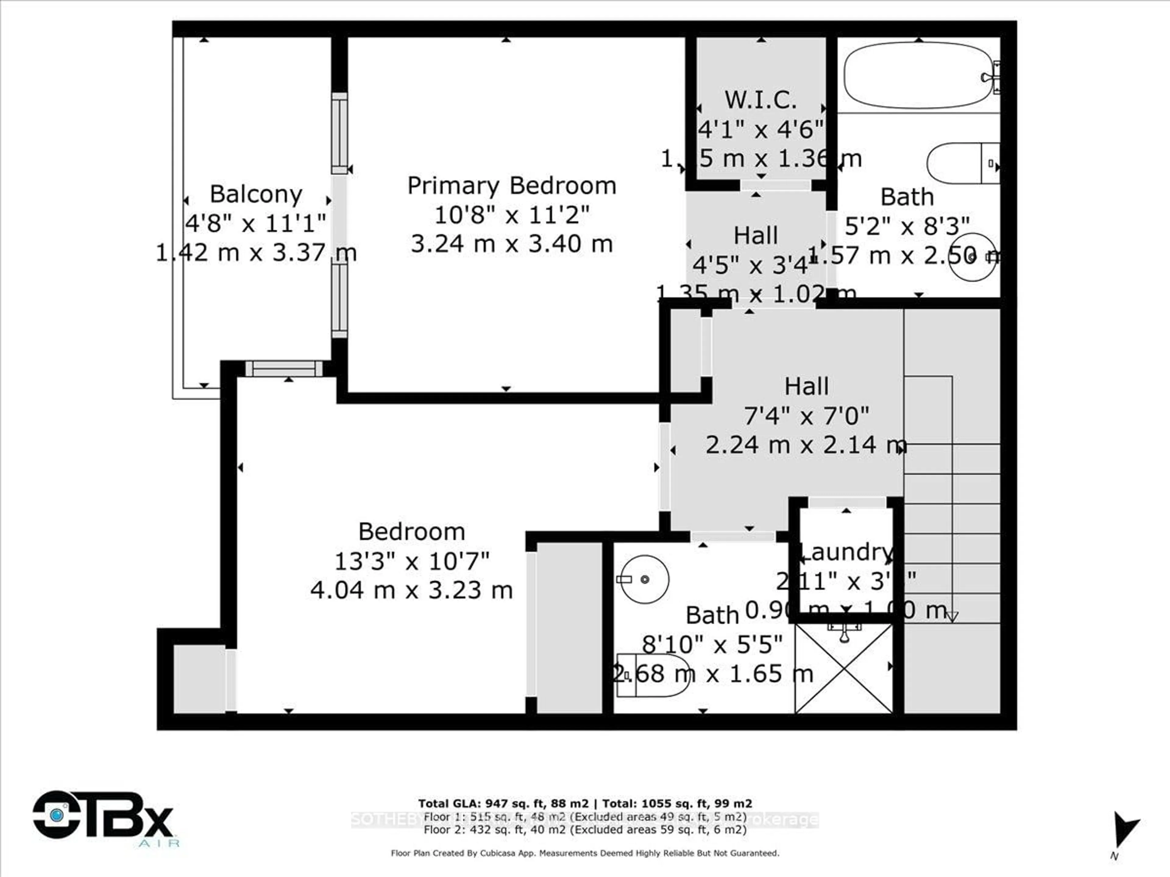 Floor plan for 5625 Oscar Peterson Blvd #19, Mississauga Ontario L5M 0T2