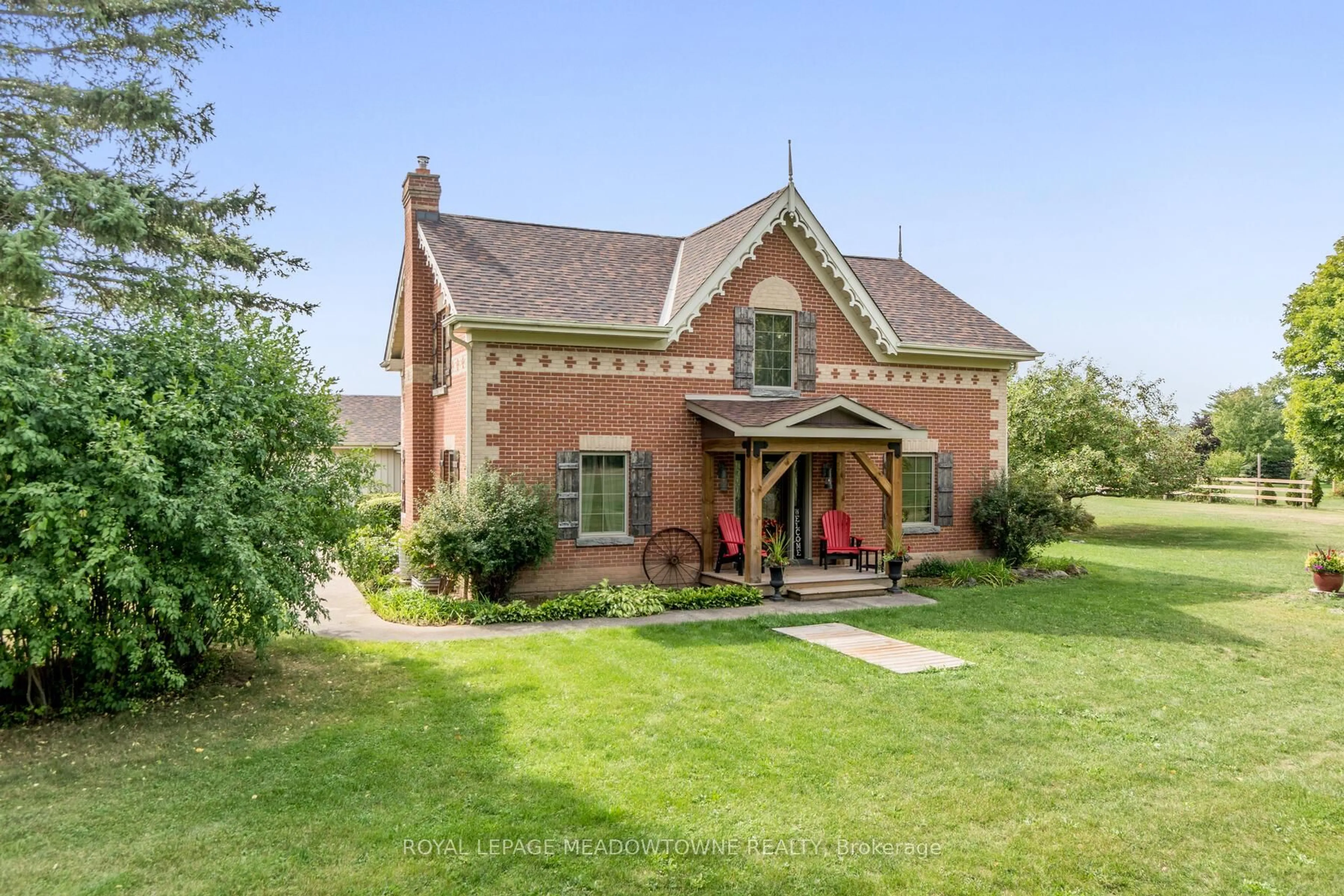Home with brick exterior material, building for 14214 Eighth Line, Halton Hills Ontario L7G 4S4
