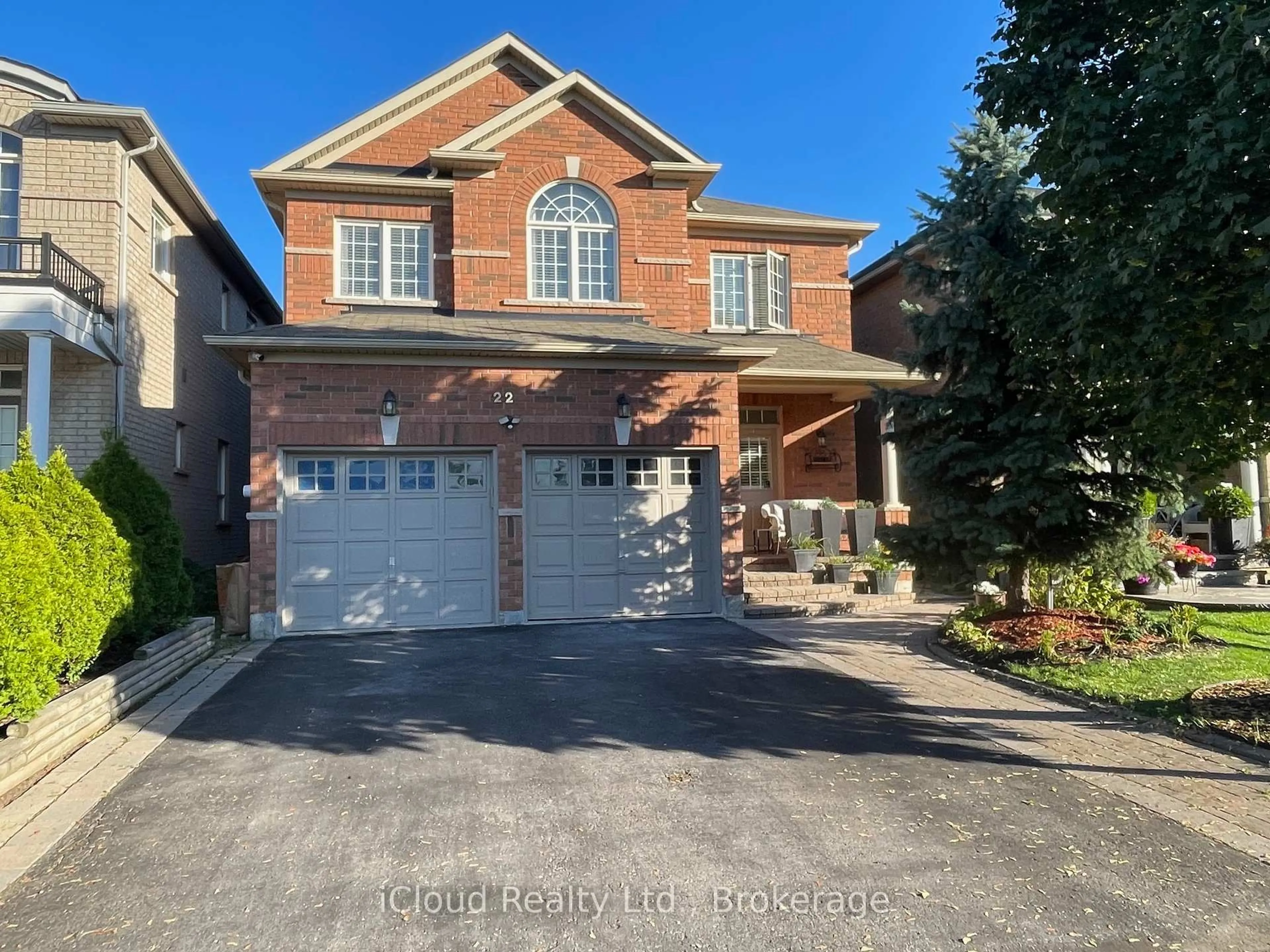 Home with brick exterior material, street for 22 Fallgate Dr, Brampton Ontario L6X 0R5