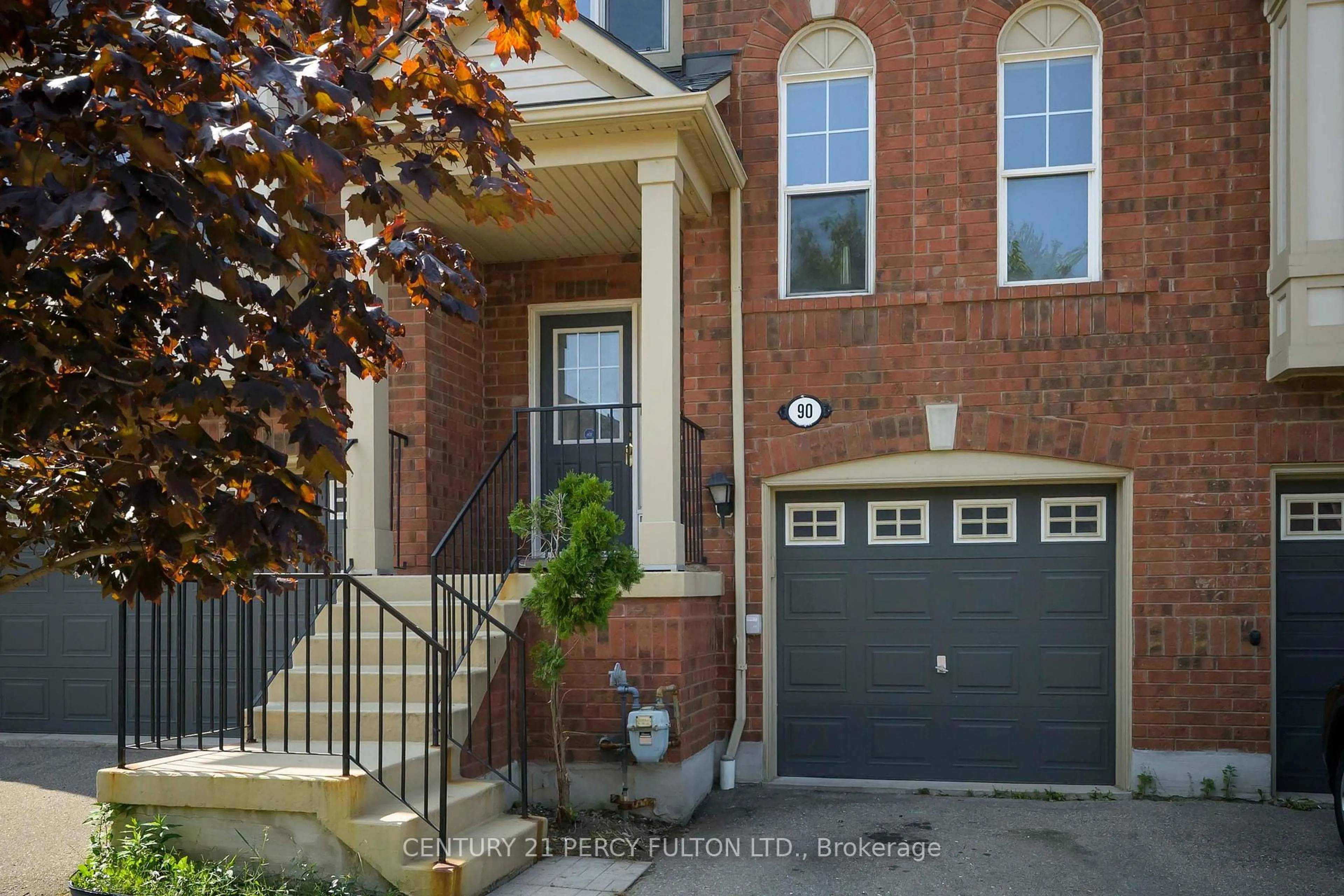 Home with brick exterior material, street for 5980 Whitehorn Ave #90, Mississauga Ontario L5Y 2Y4