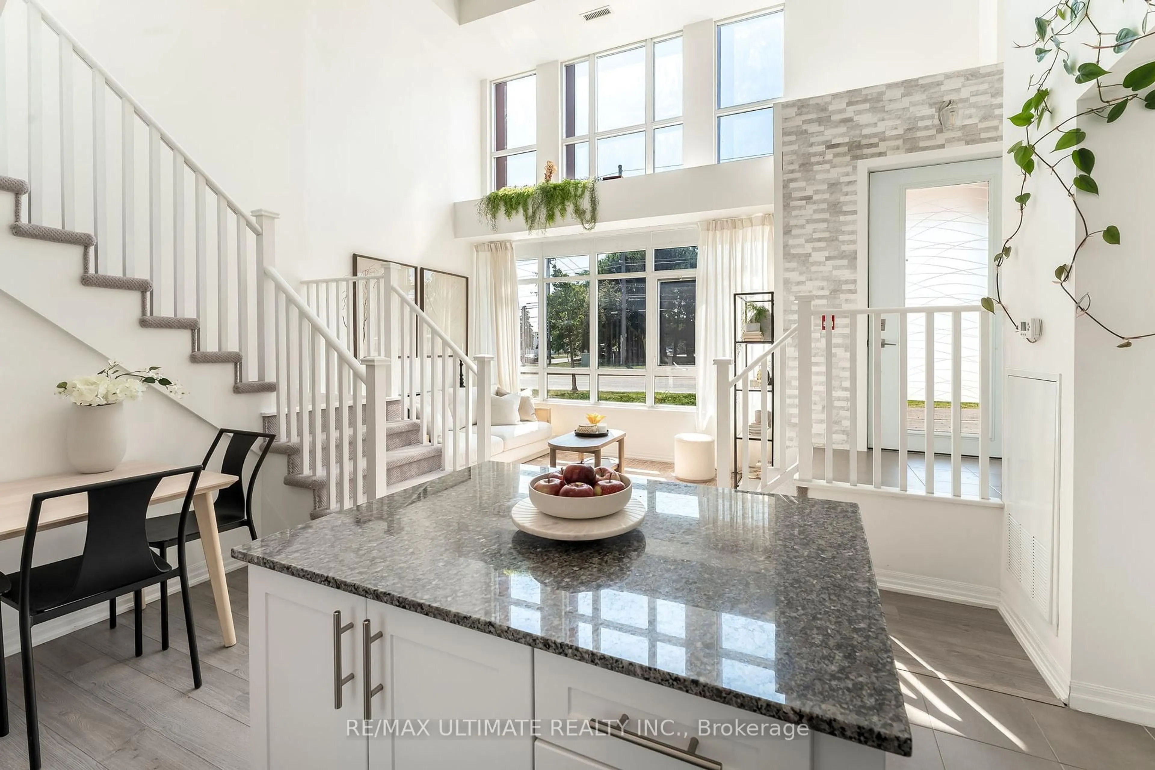 Contemporary kitchen, ceramic/tile floor for 5001 Corporate Dr #104, Burlington Ontario L7L 0H5