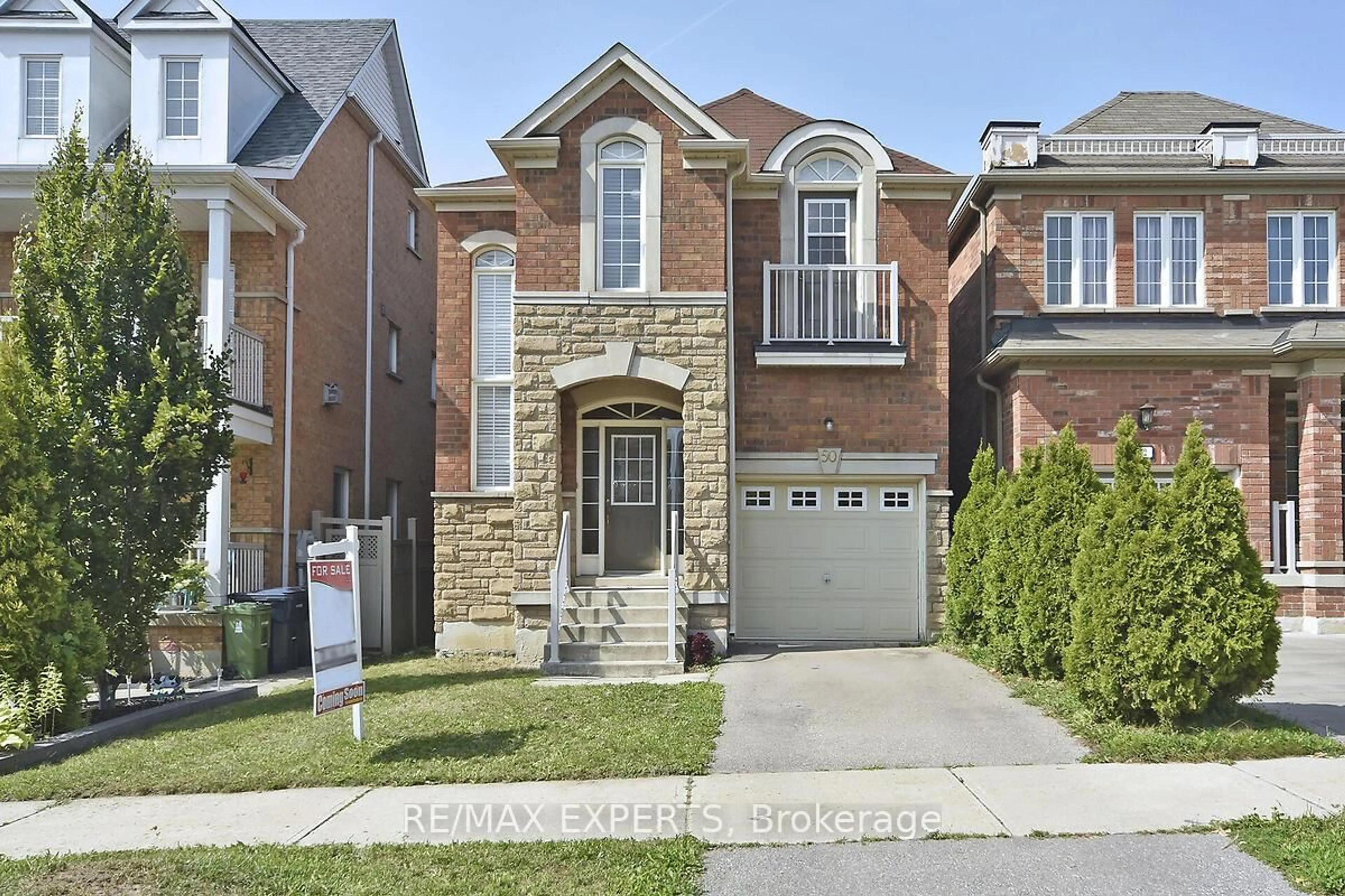 Home with brick exterior material, street for 50 Fred Young Dr, Toronto Ontario M3L 0A2