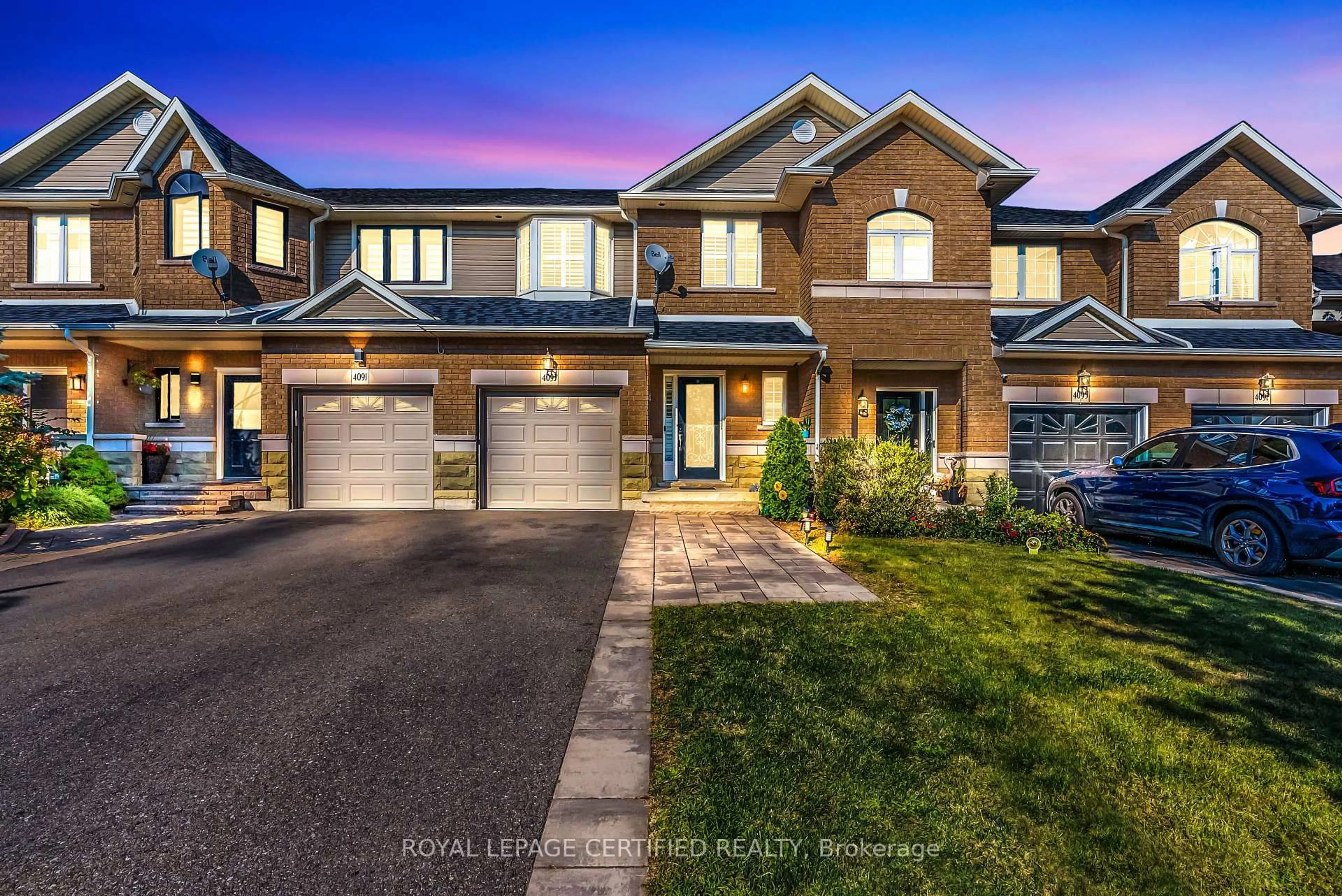 Home with brick exterior material, street for 4093 Medland Dr, Burlington Ontario L7M 4Z6
