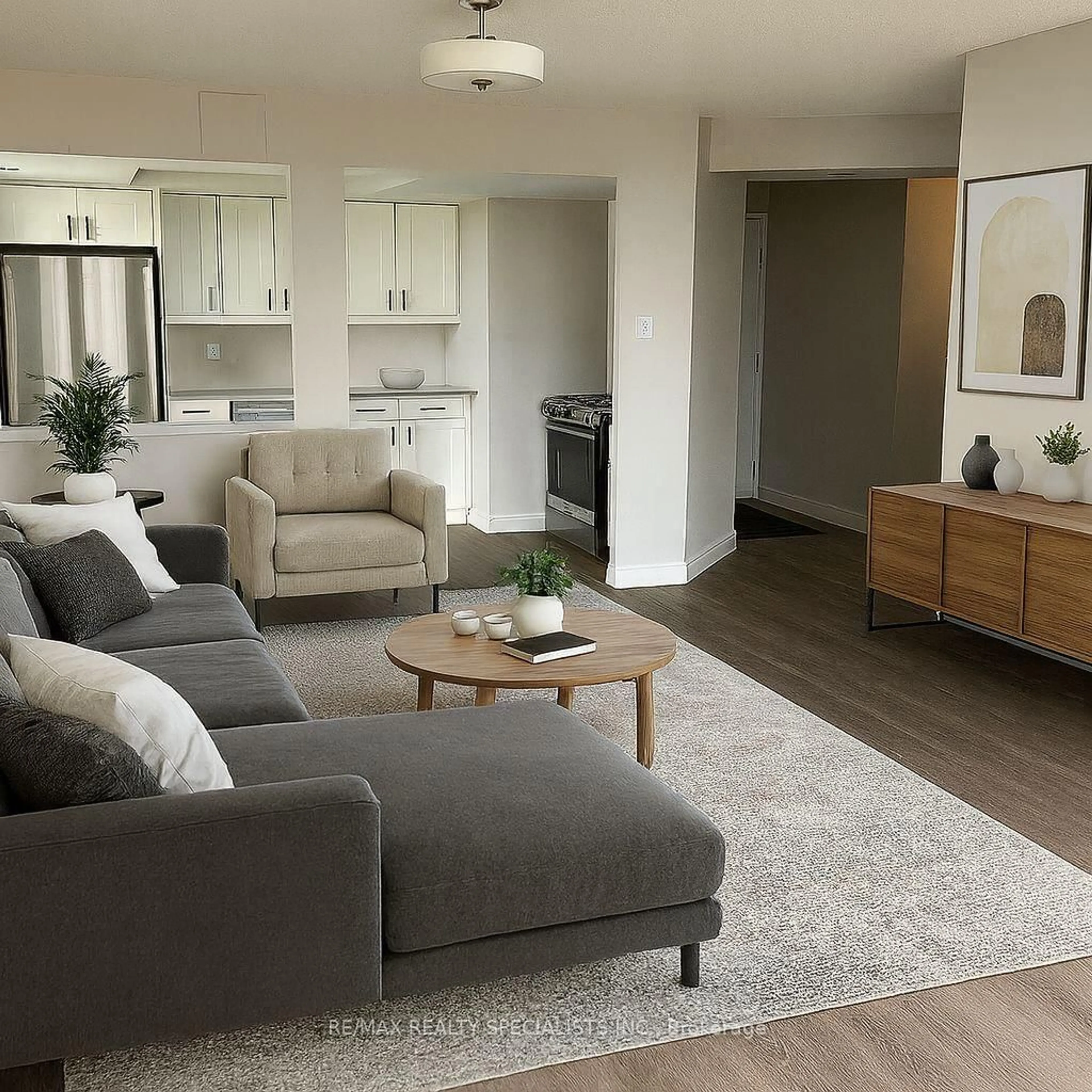 Living room with furniture, unknown for 4460 Tucana Crt #1206, Mississauga Ontario L5R 3K9