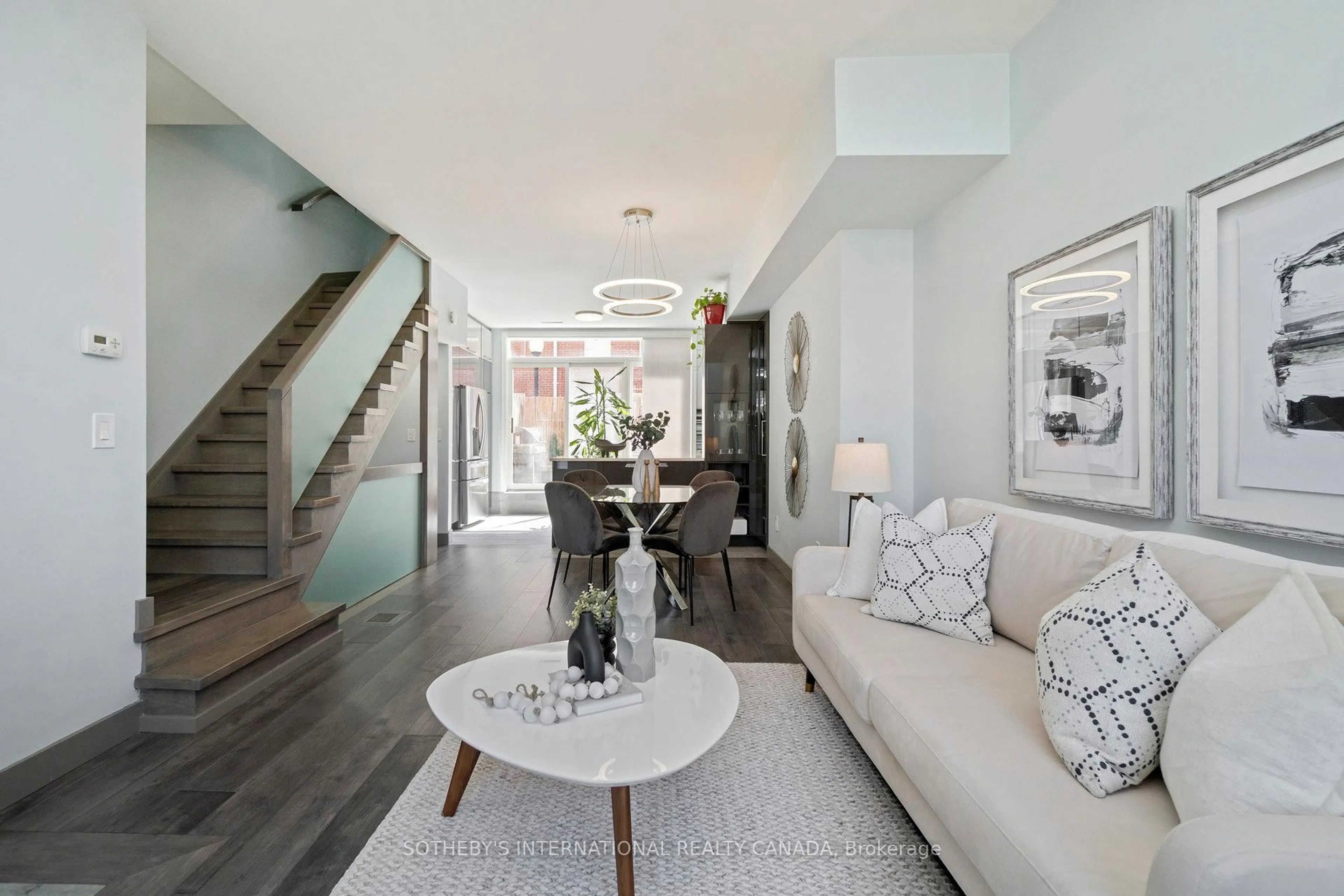 Living room with furniture, unknown for 30 Michael Power Pl, Toronto Ontario M9A 5G9