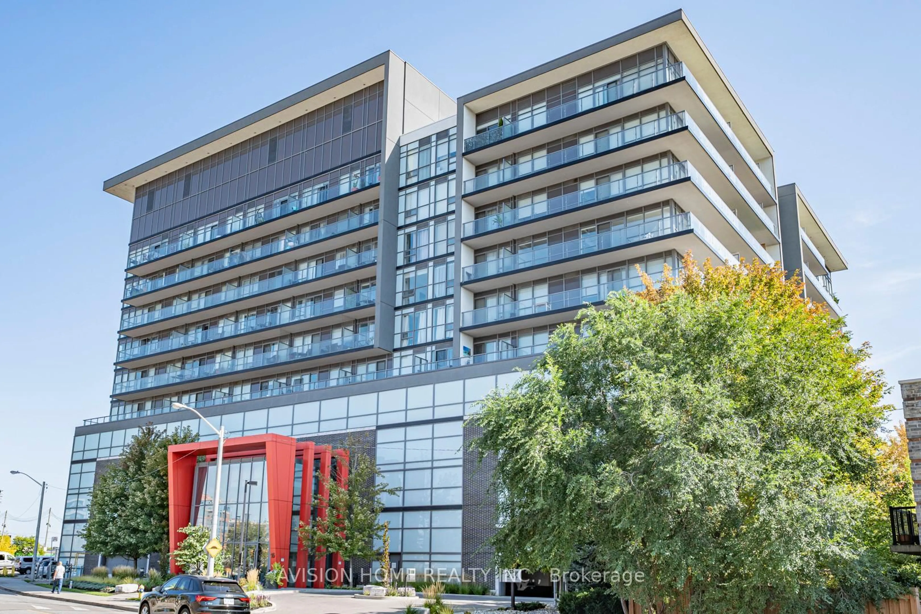Indoor foyer for 15 James Finlay Way #834, Toronto Ontario M3M 0B3