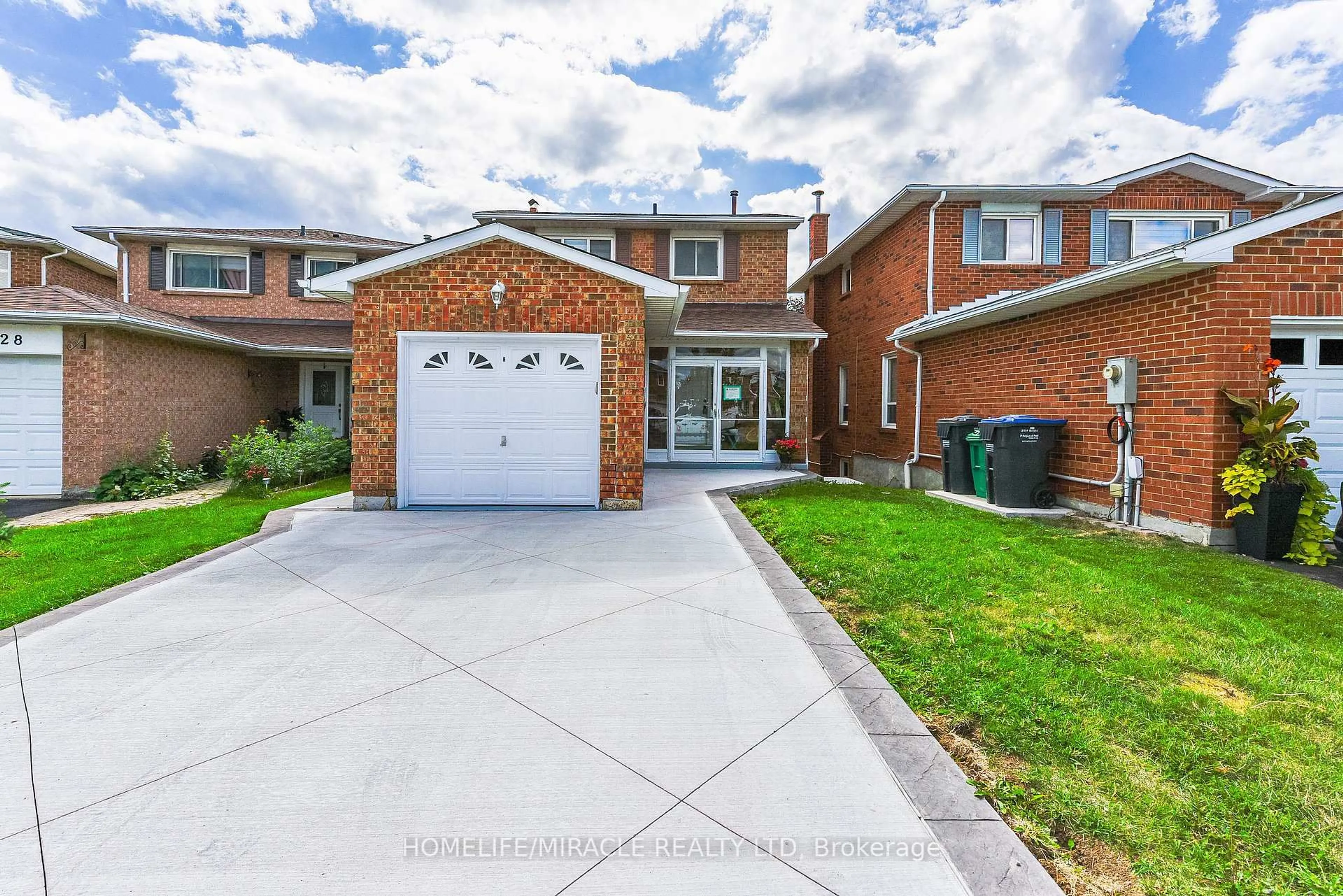 Home with brick exterior material, street for 30 Peaceful Pl, Brampton Ontario L6S 4E6