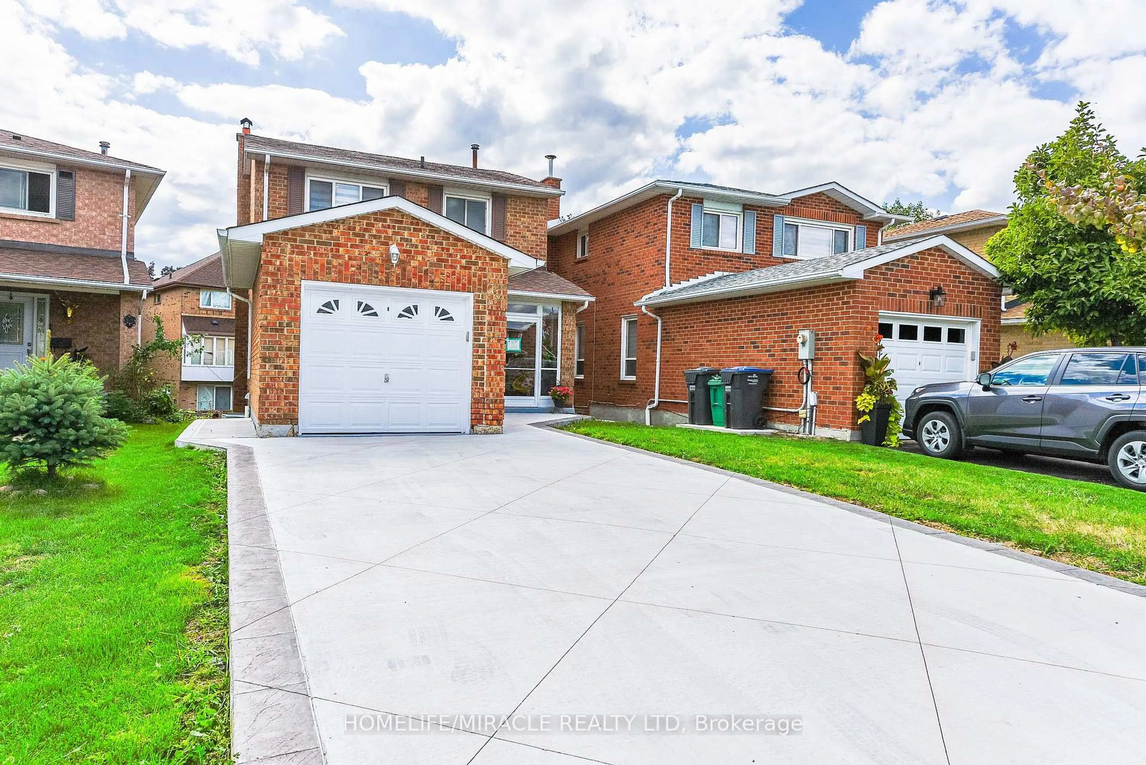 Home with brick exterior material, street for 30 Peaceful Pl, Brampton Ontario L6S 4E6