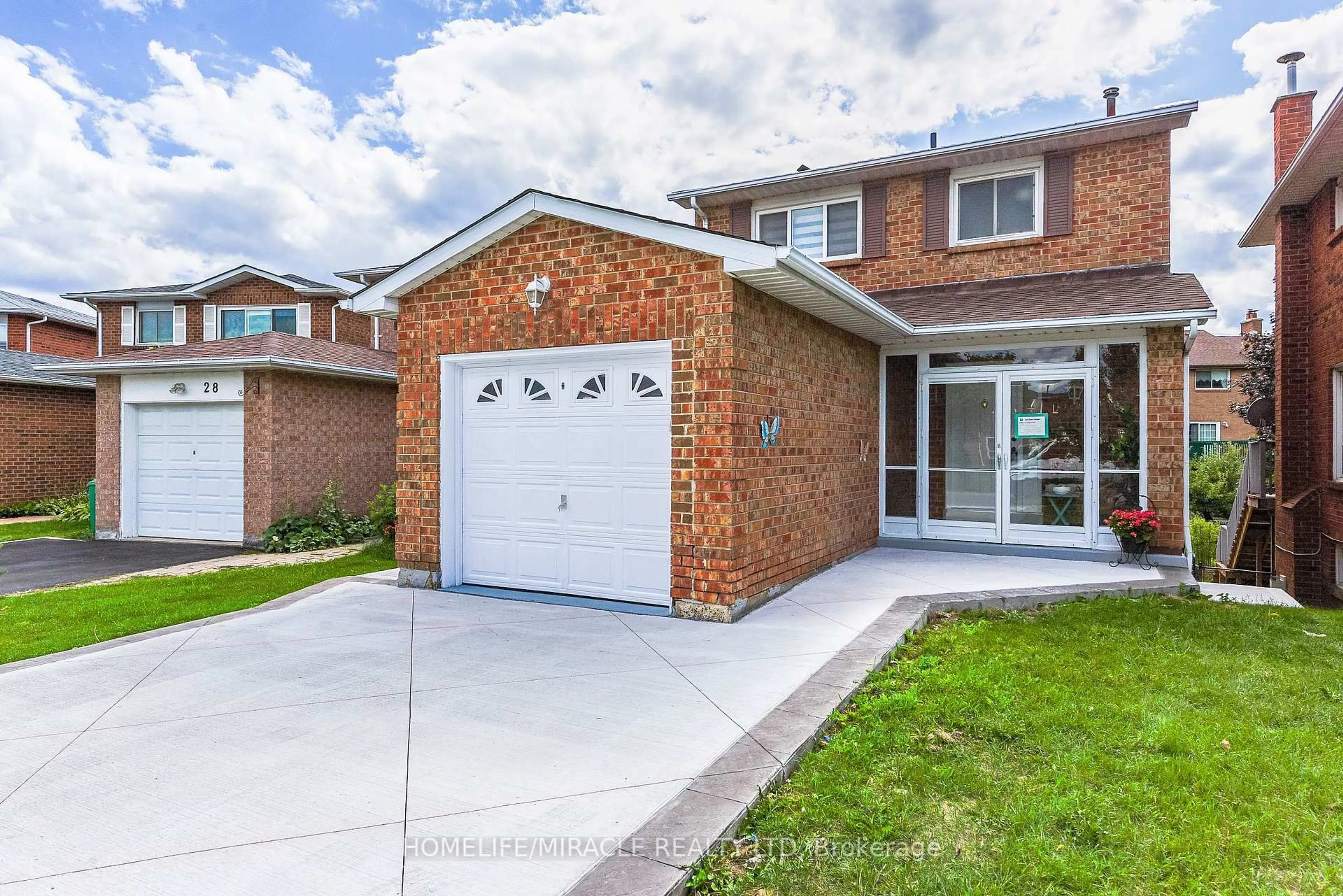 Home with brick exterior material, street for 30 Peaceful Pl, Brampton Ontario L6S 4E6