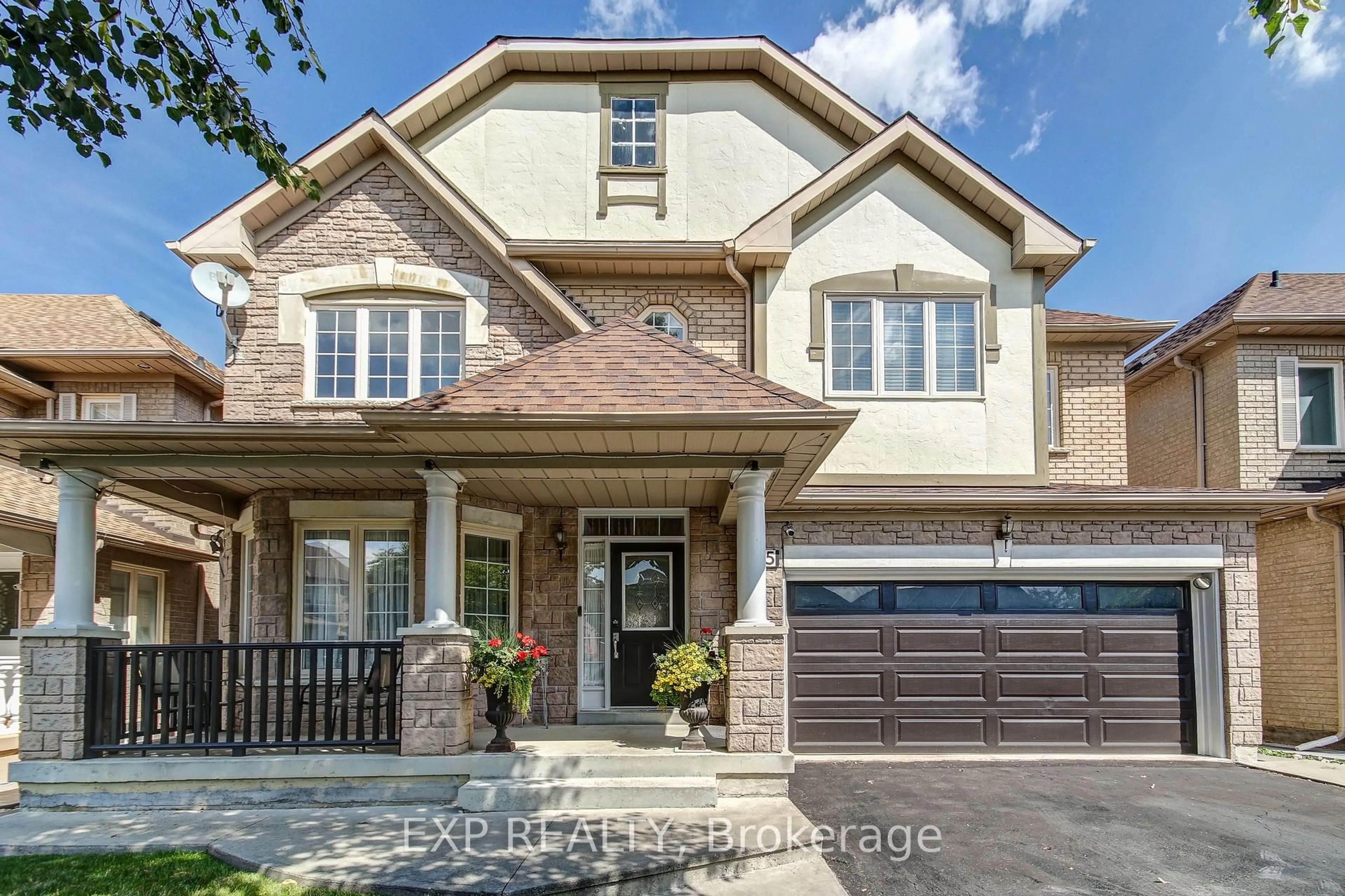 Home with brick exterior material, street for 45 Marbleseed Cres, Brampton Ontario L6R 2J7