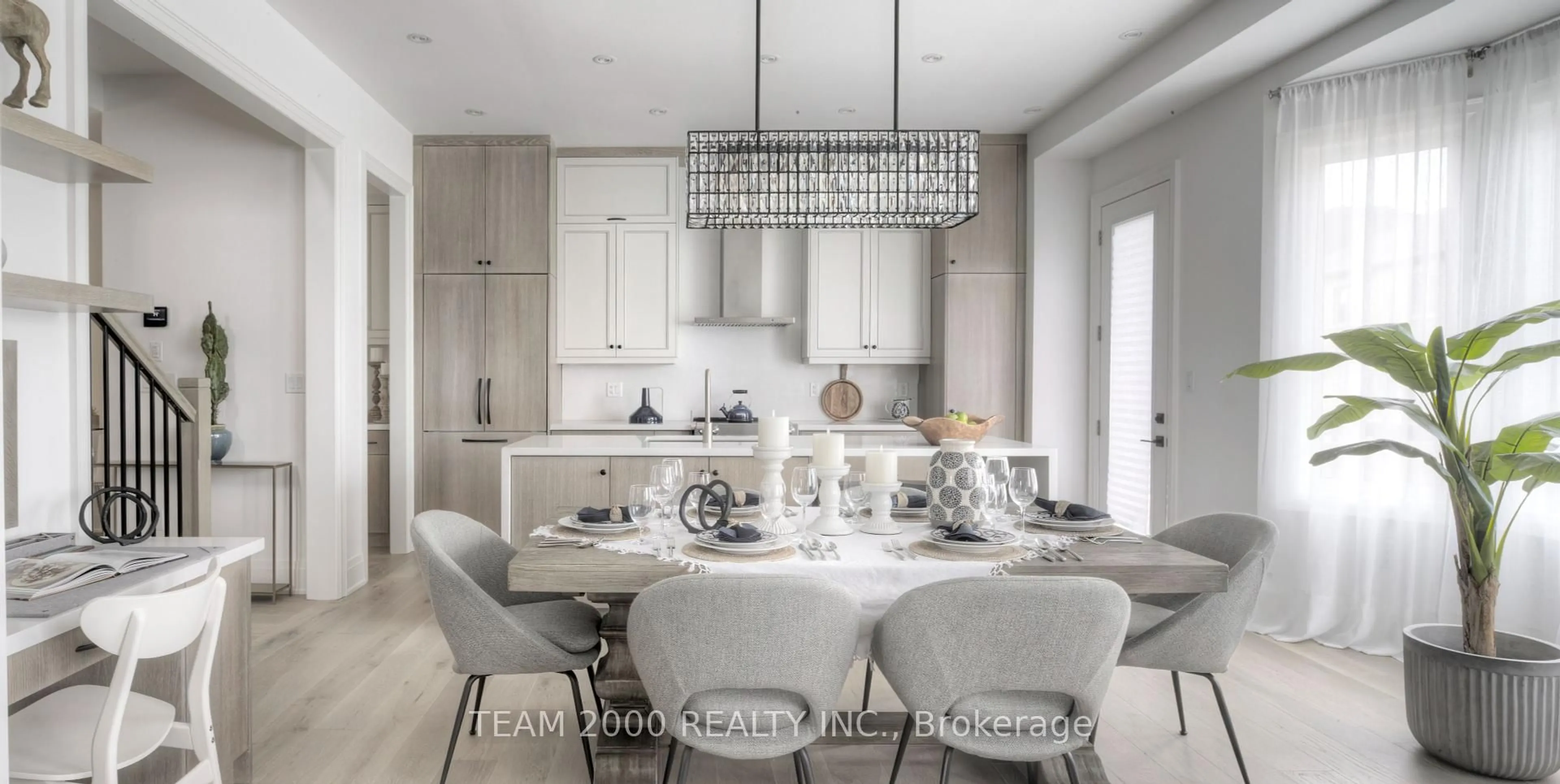 Contemporary kitchen, ceramic/tile floor for 2090 Fairmount Common, Burlington Ontario L7P 0V8