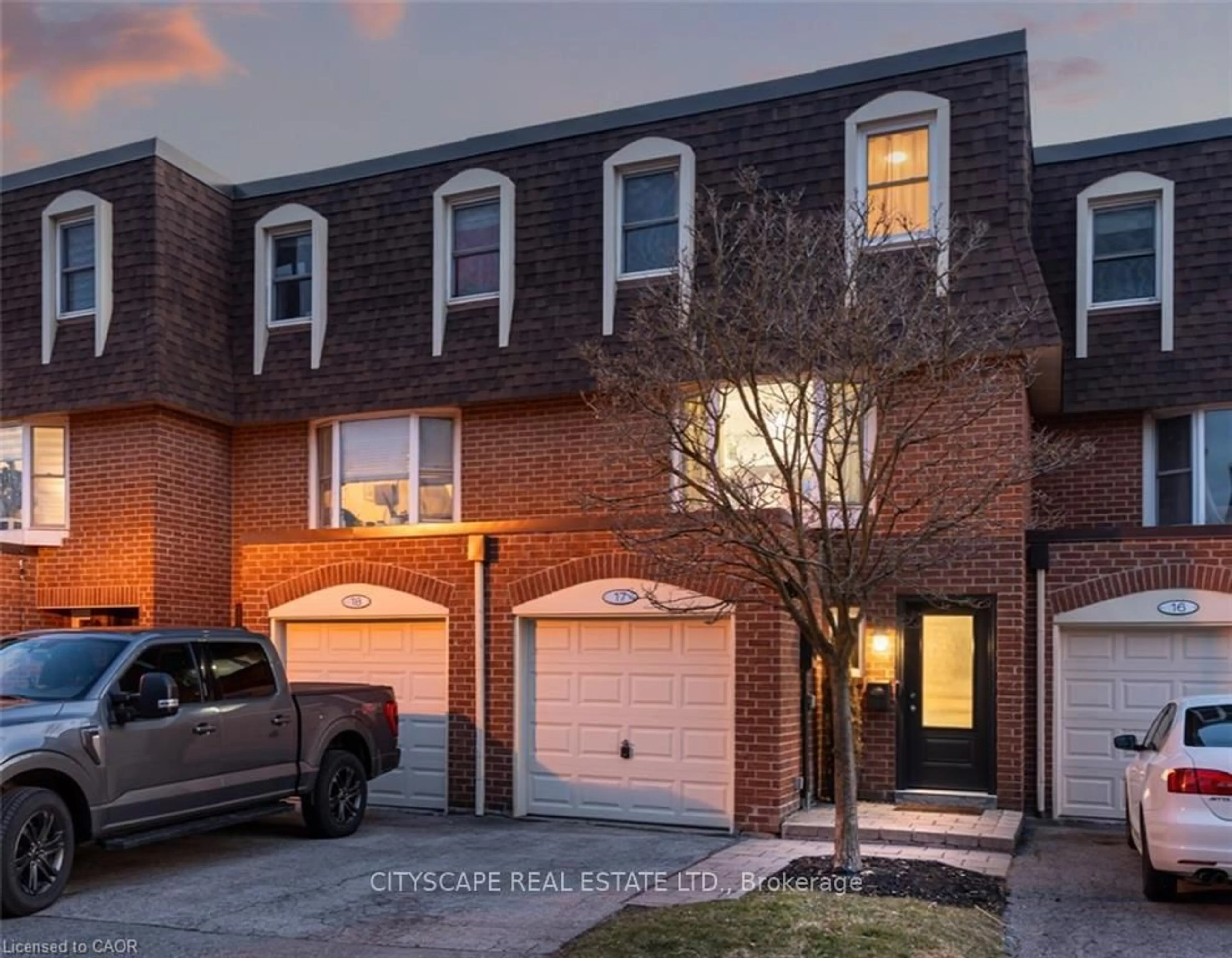 Home with brick exterior material, street for 30 Heslop Rd #17, Milton Ontario L9T 1B3