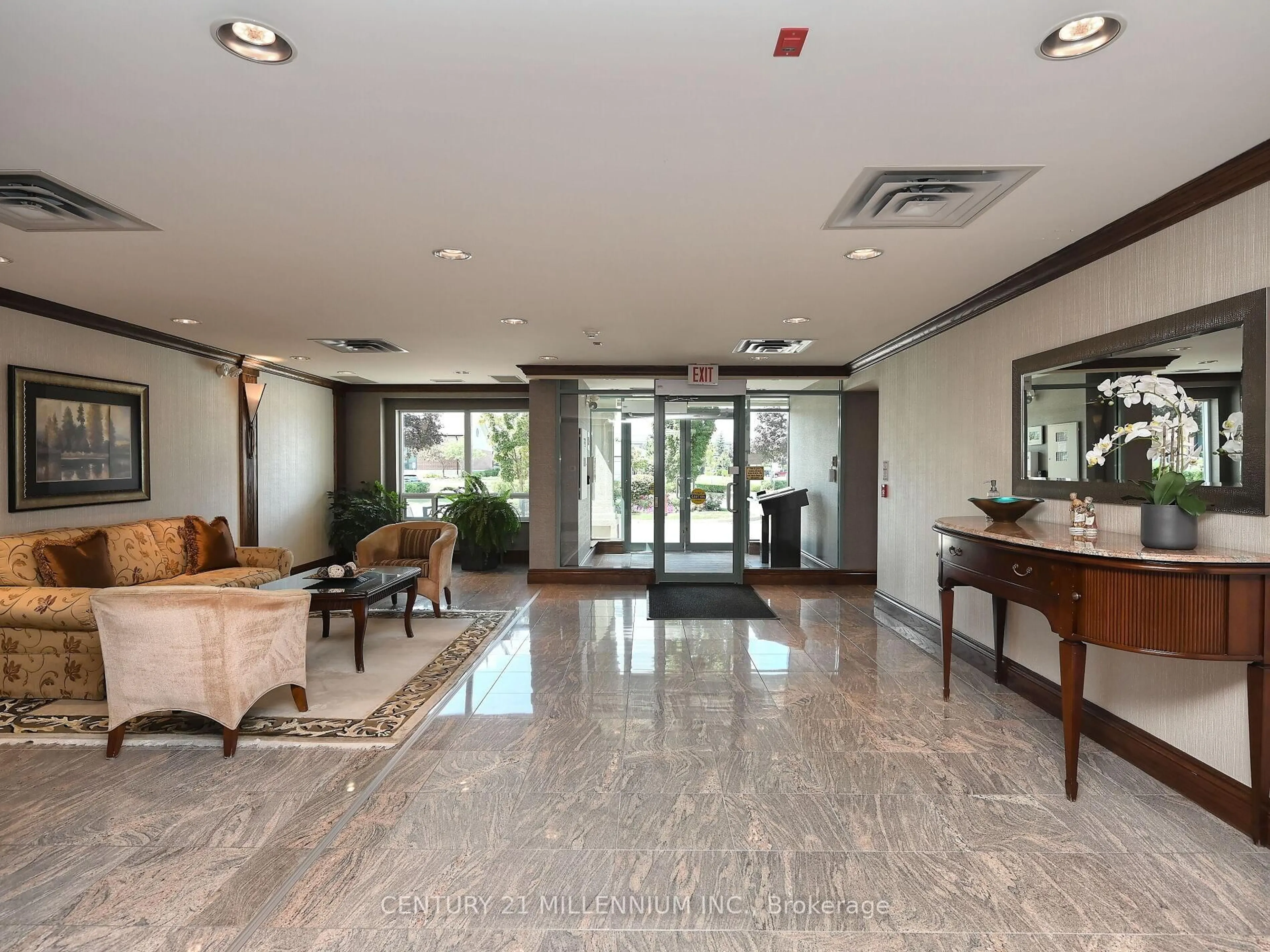 Lobby for 25 Via Rosedale #113, Brampton Ontario L6R 3J8