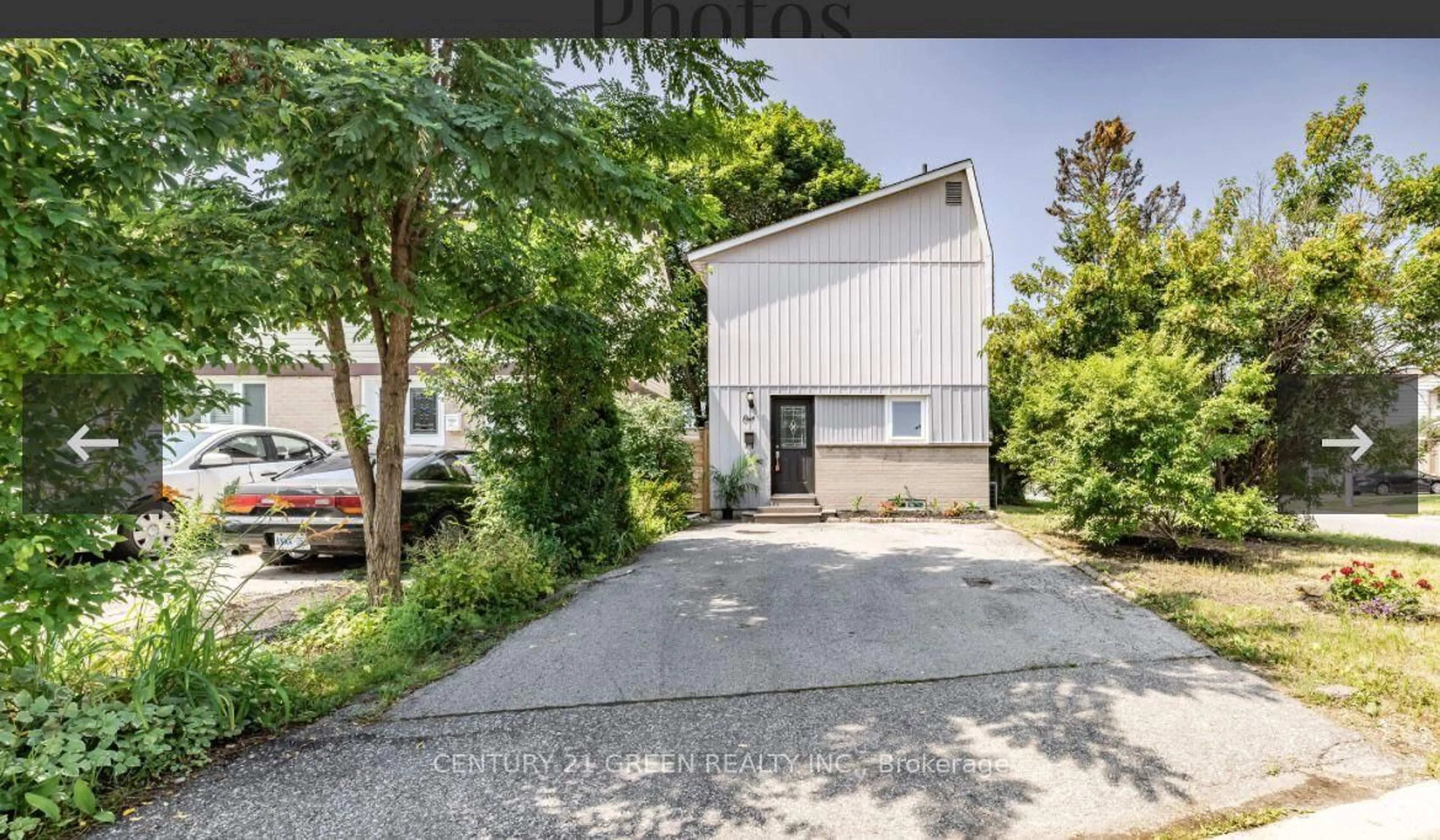 A pic from outside/outdoor area/front of a property/back of a property/a pic from drone, street for 1 Greenarrow Crt, Brampton Ontario L6S 2K1