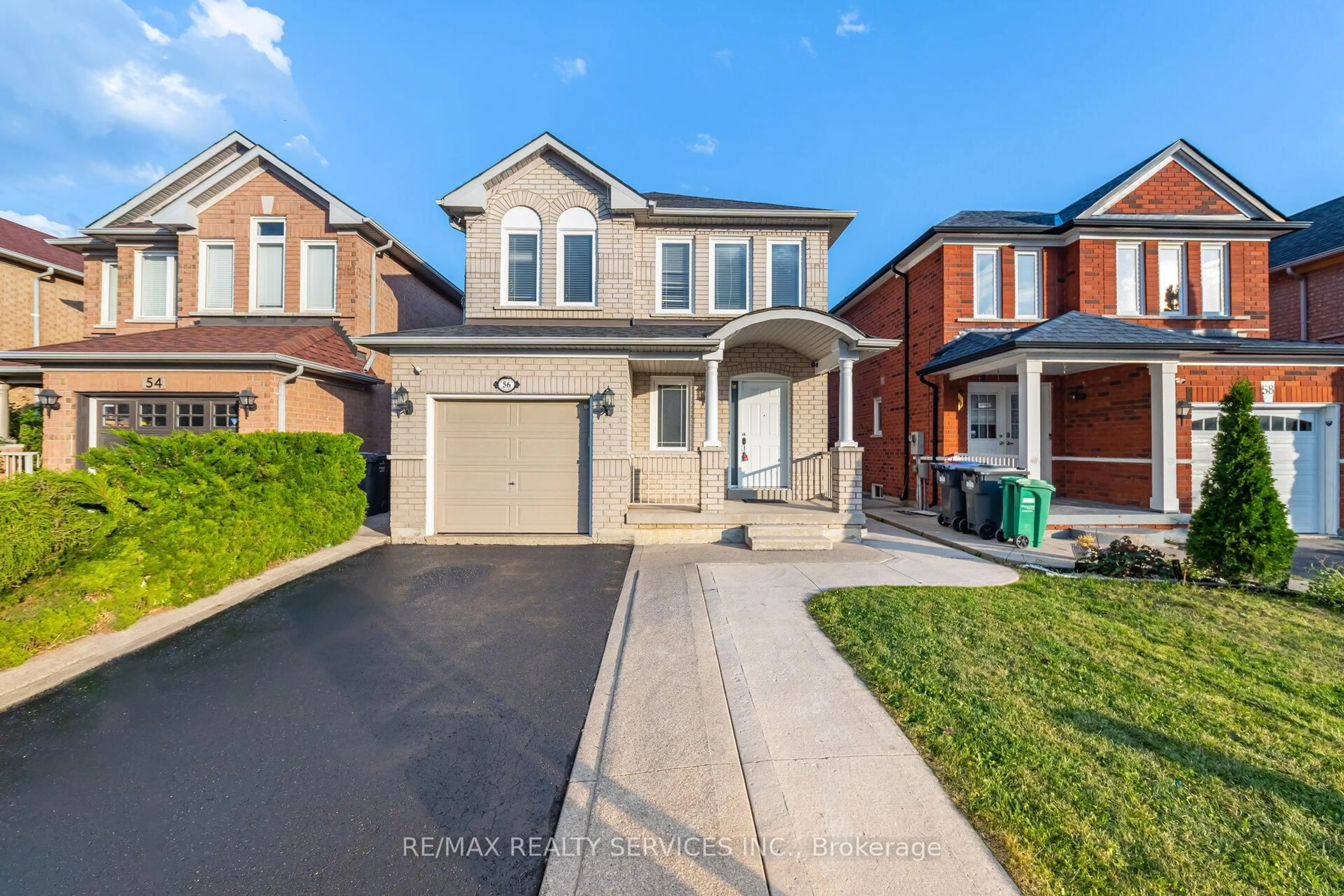 Home with brick exterior material, street for 56 Loons Call Cres, Brampton Ontario L6R 2G4