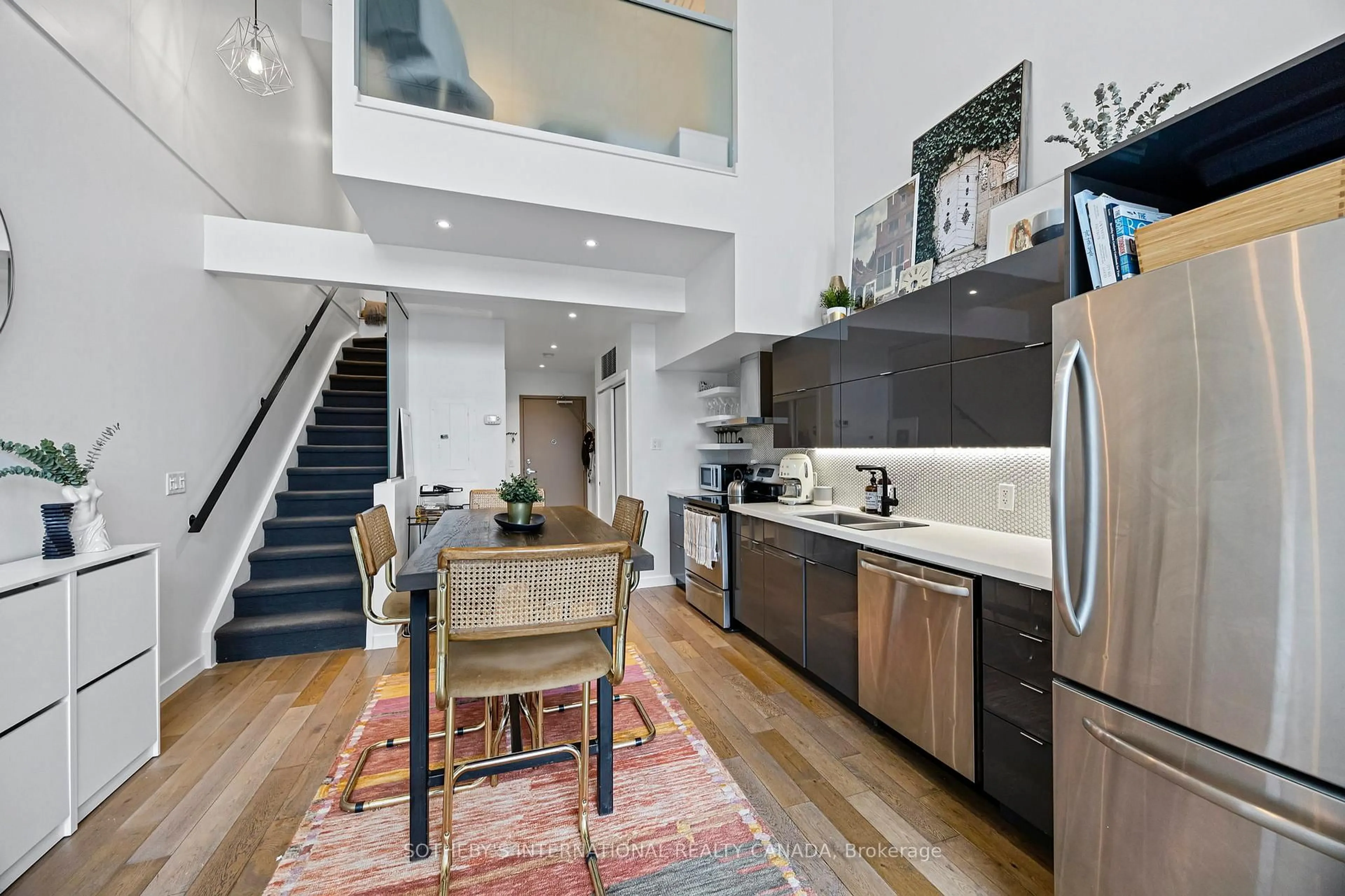 Open concept kitchen, unknown for 1478 Queen St W St #203, Toronto Ontario M6K 1M4