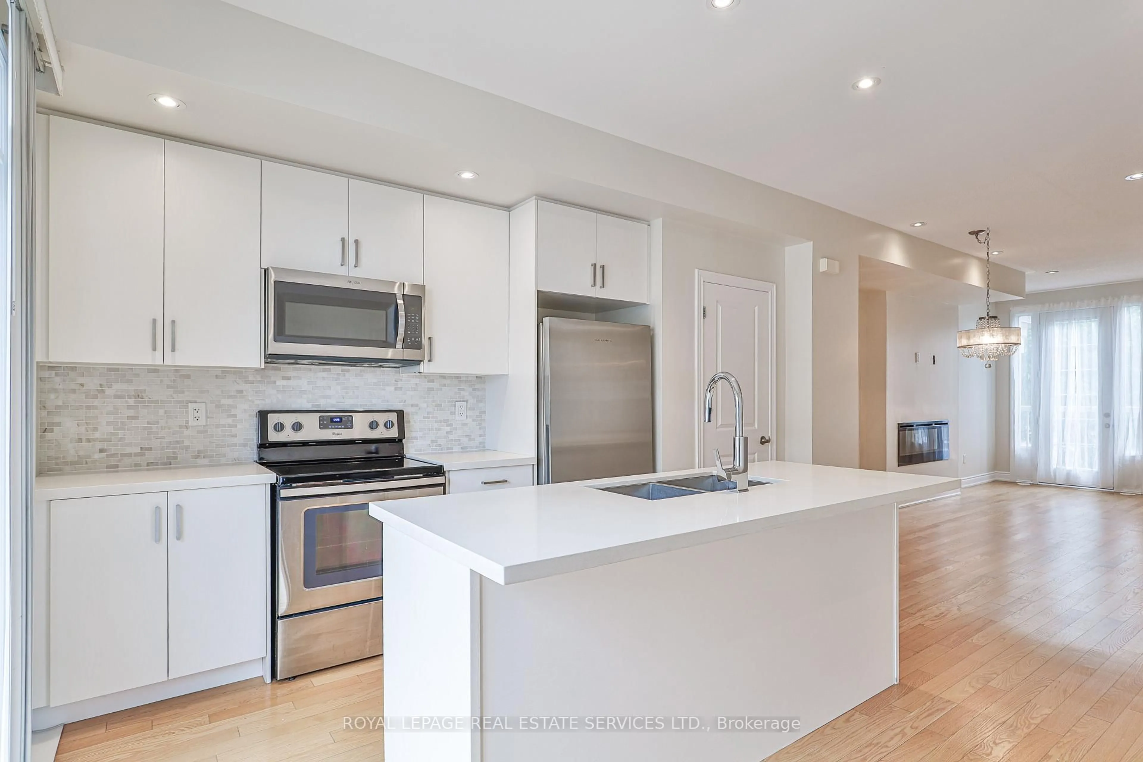 Open concept kitchen, unknown for 1024B Islington Ave, Toronto Ontario M8Z 6A4