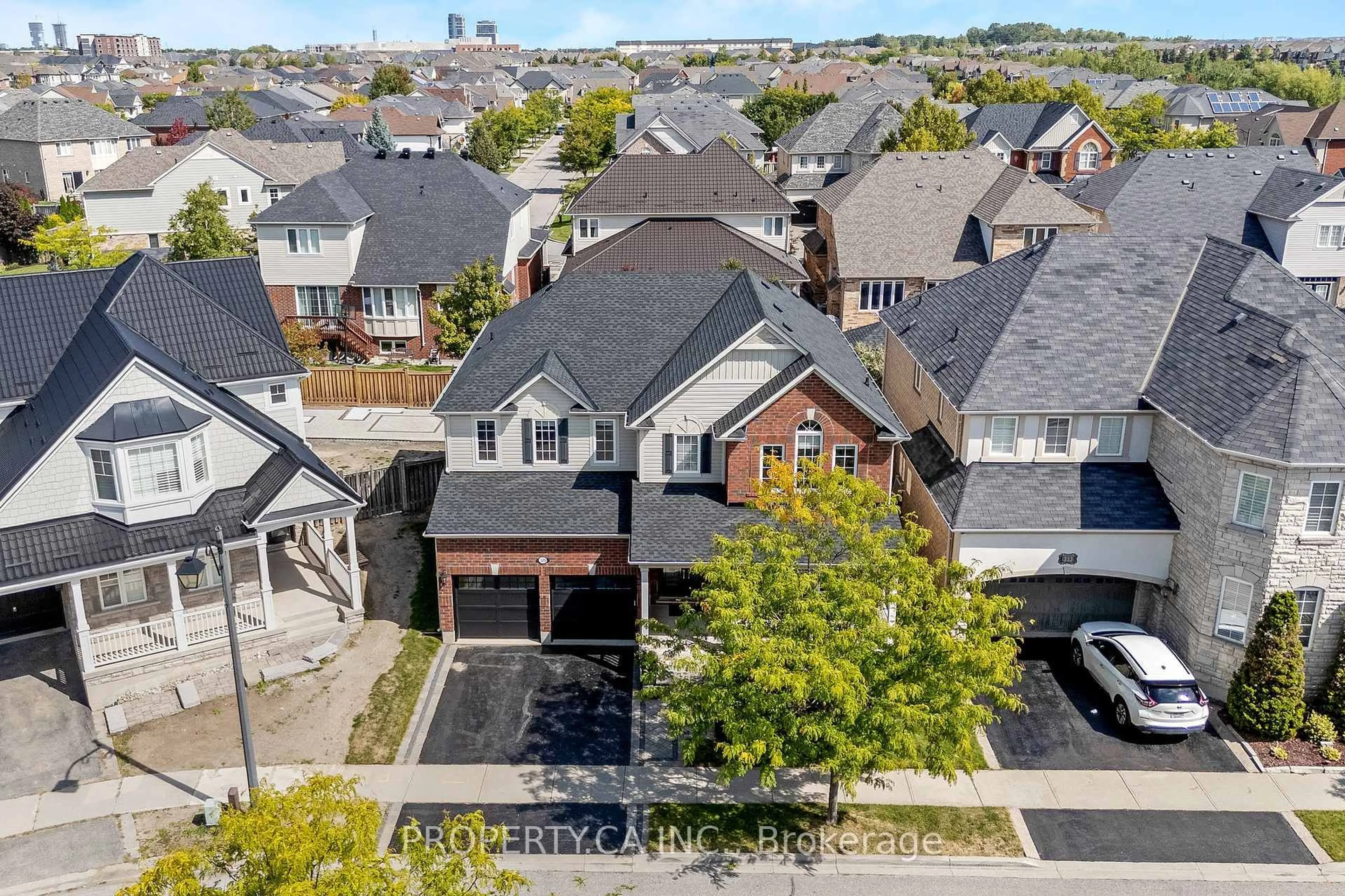 A pic from outside/outdoor area/front of a property/back of a property/a pic from drone, street for 329 Potts Terr, Milton Ontario L9T 0X6