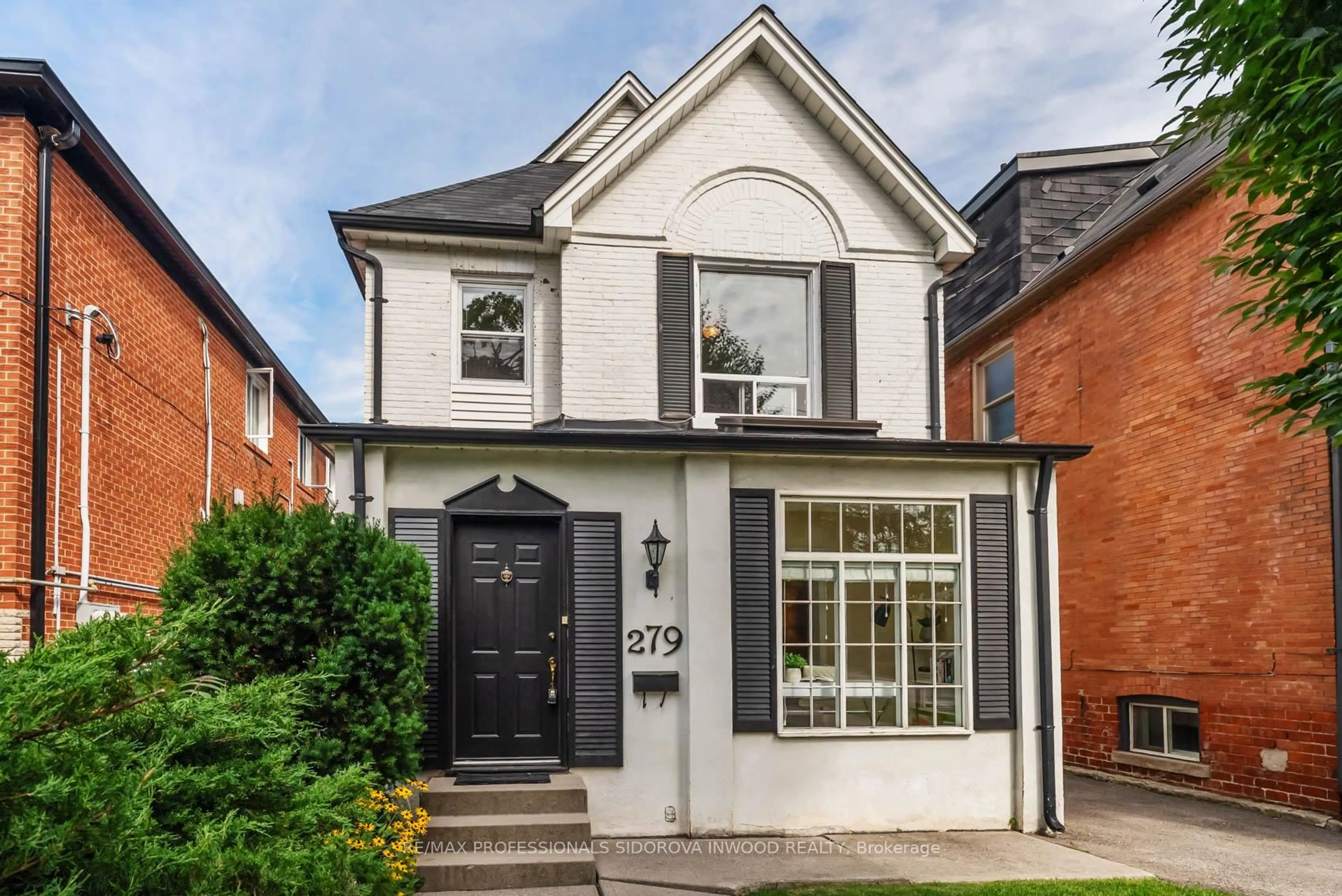 Home with brick exterior material, street for 279 Evelyn Ave, Toronto Ontario M6P 2Z8
