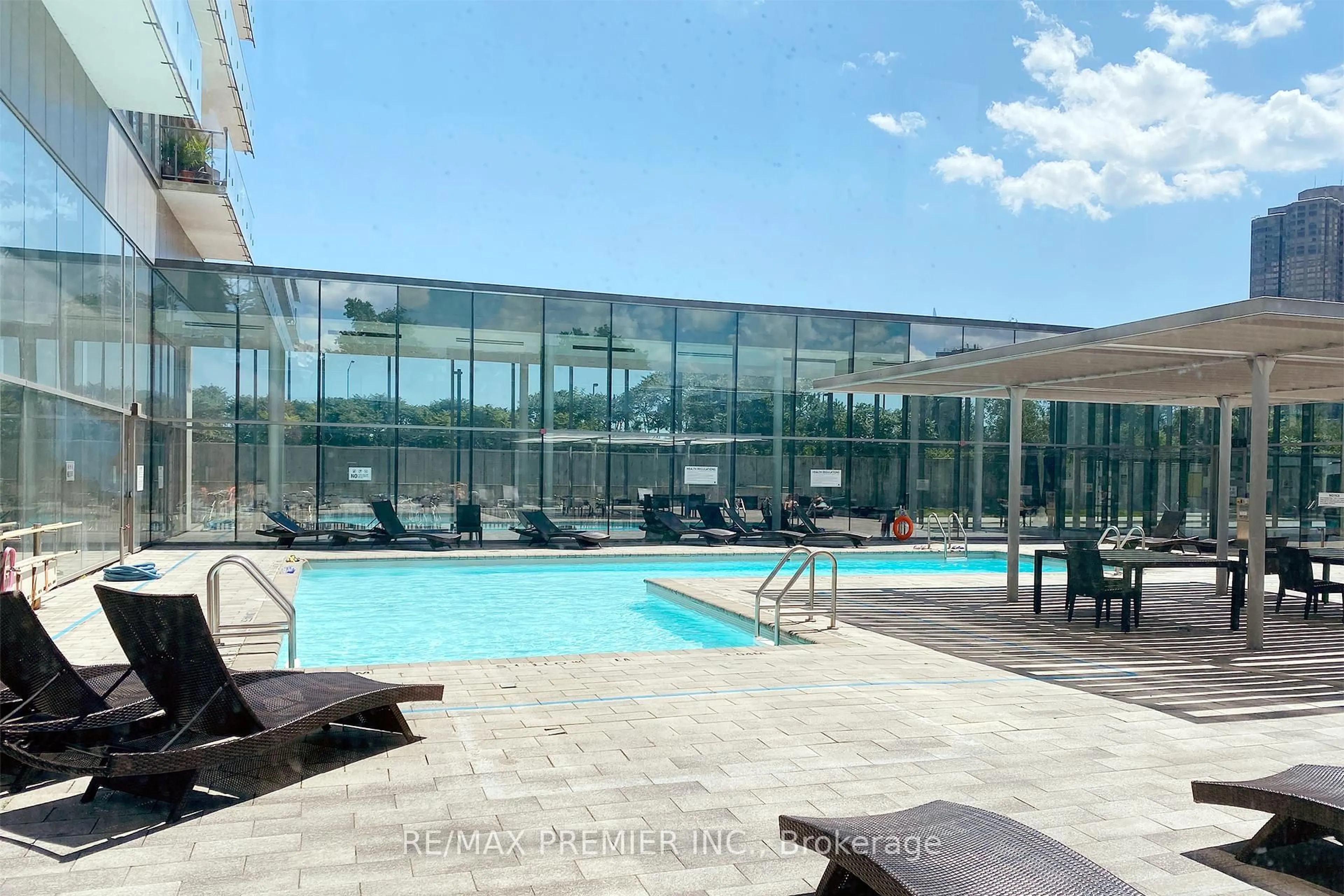 Pool for 105 The Queensway #1808, Toronto Ontario M6S 5B5