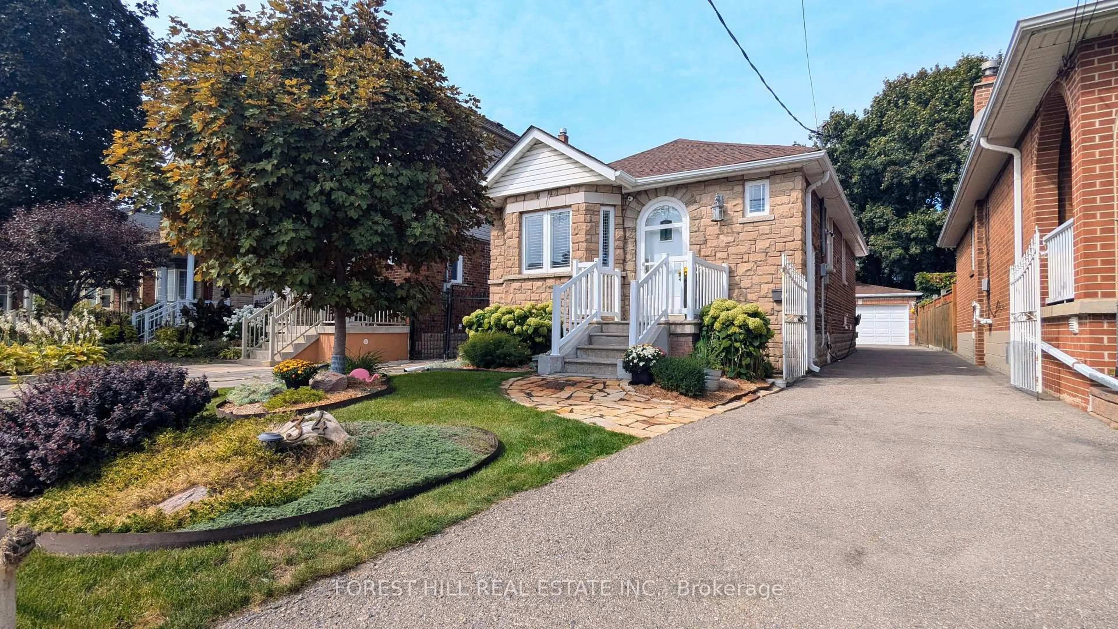 Home with brick exterior material, street for 34 Rotherham Ave, Toronto Ontario M6M 1M2