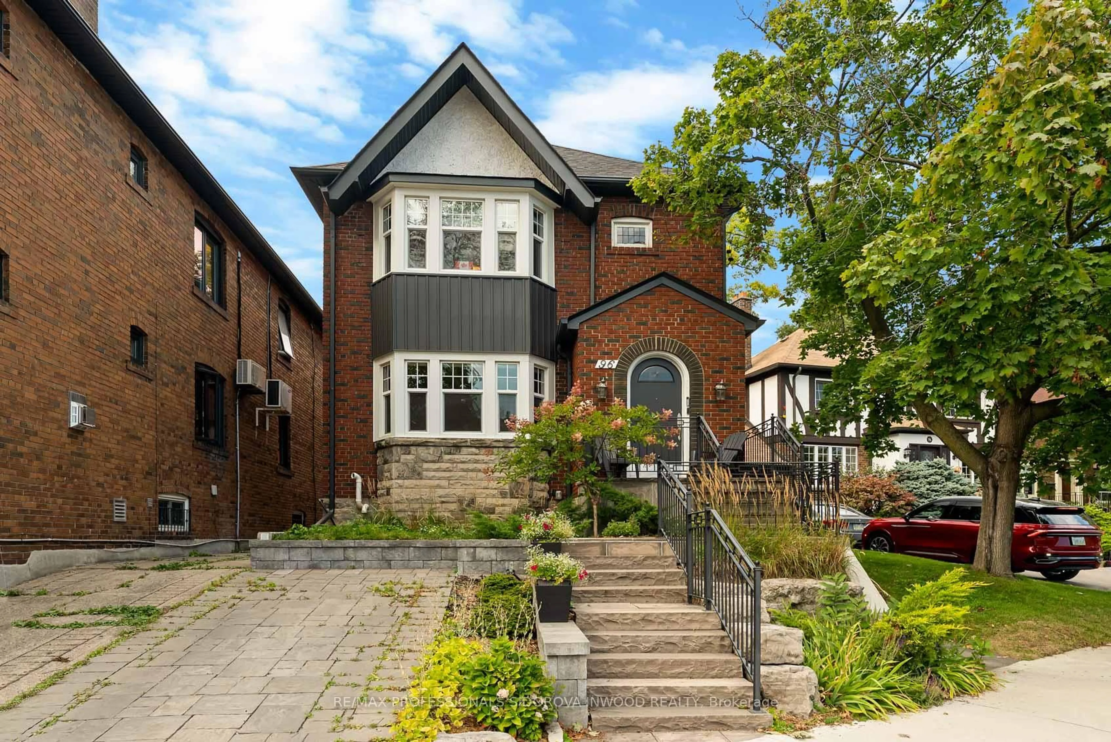 Home with brick exterior material, street for 96 Evelyn Cres, Toronto Ontario M6P 3E1