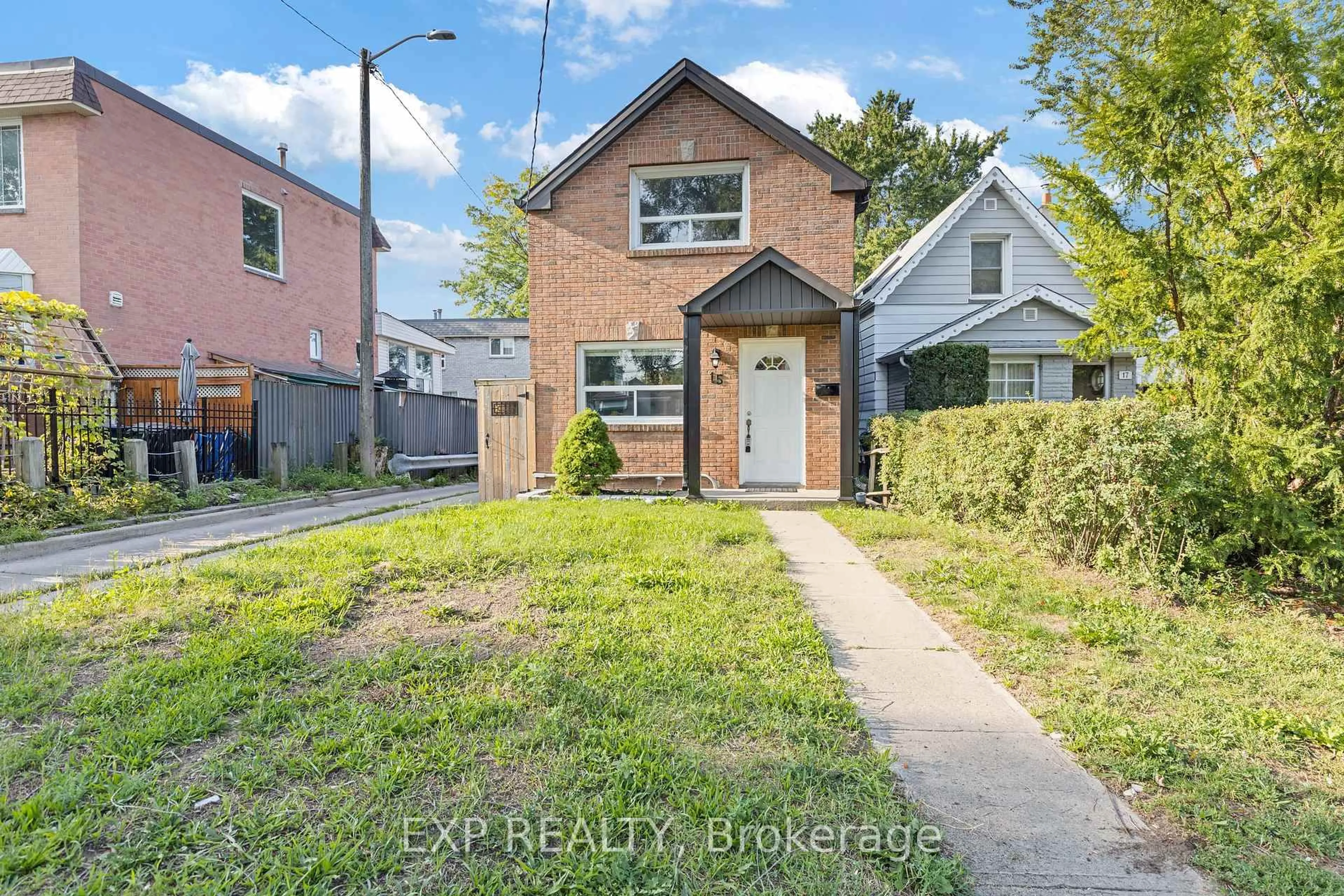 Home with brick exterior material, street for 15 Eileen Ave, Toronto Ontario M6N 1V5