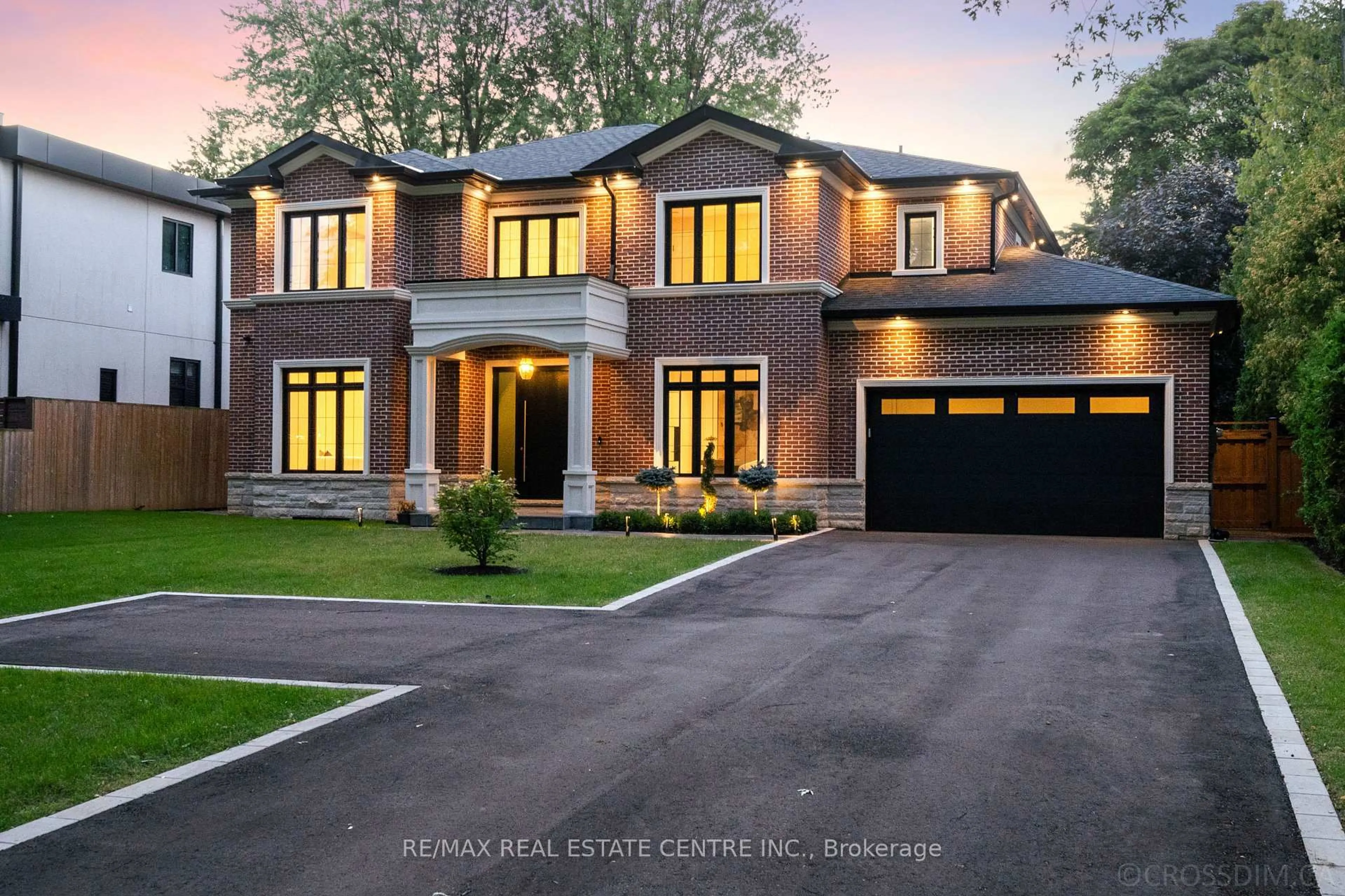 Home with brick exterior material, street for 1065 Rebecca St, Oakville Ontario L6L 1Y6