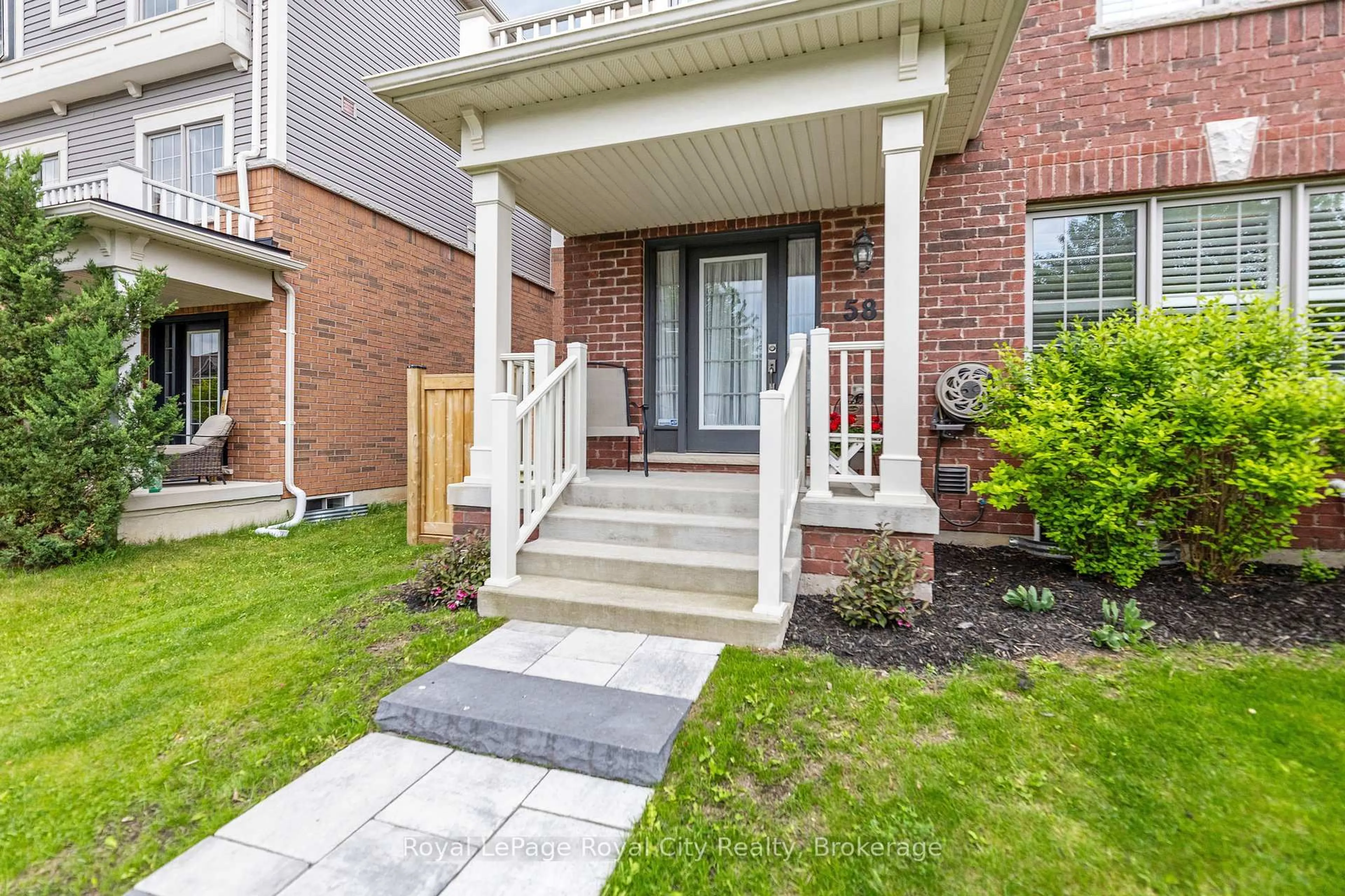 Home with brick exterior material, street for 58 Boyces Creek Crt, Caledon Ontario L7C 3S3
