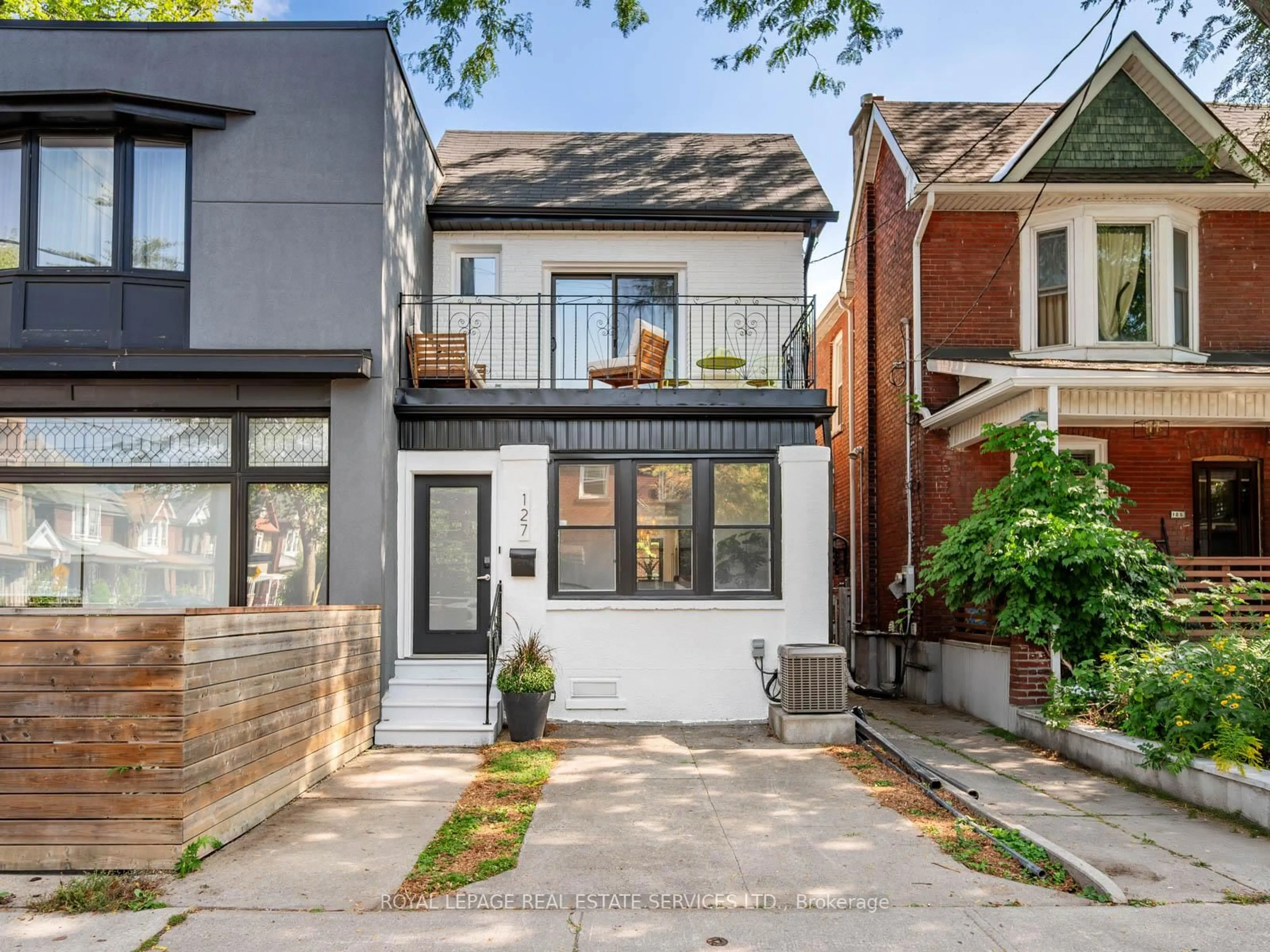 Home with brick exterior material, street for 127 Emerson Ave, Toronto Ontario M6H 3S7