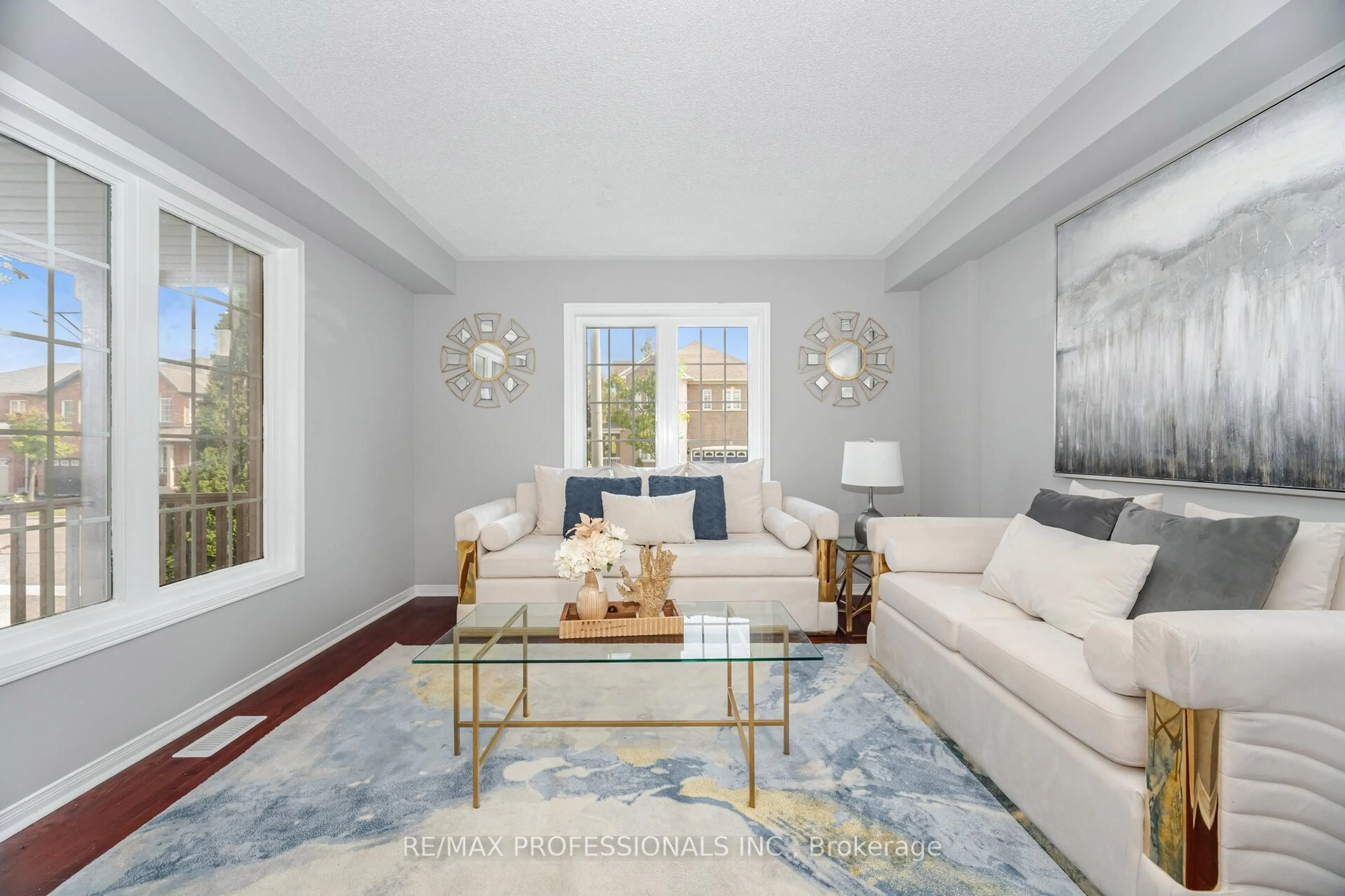 Living room with furniture, unknown for 46 Kershaw St, Brampton Ontario L7A 4A5