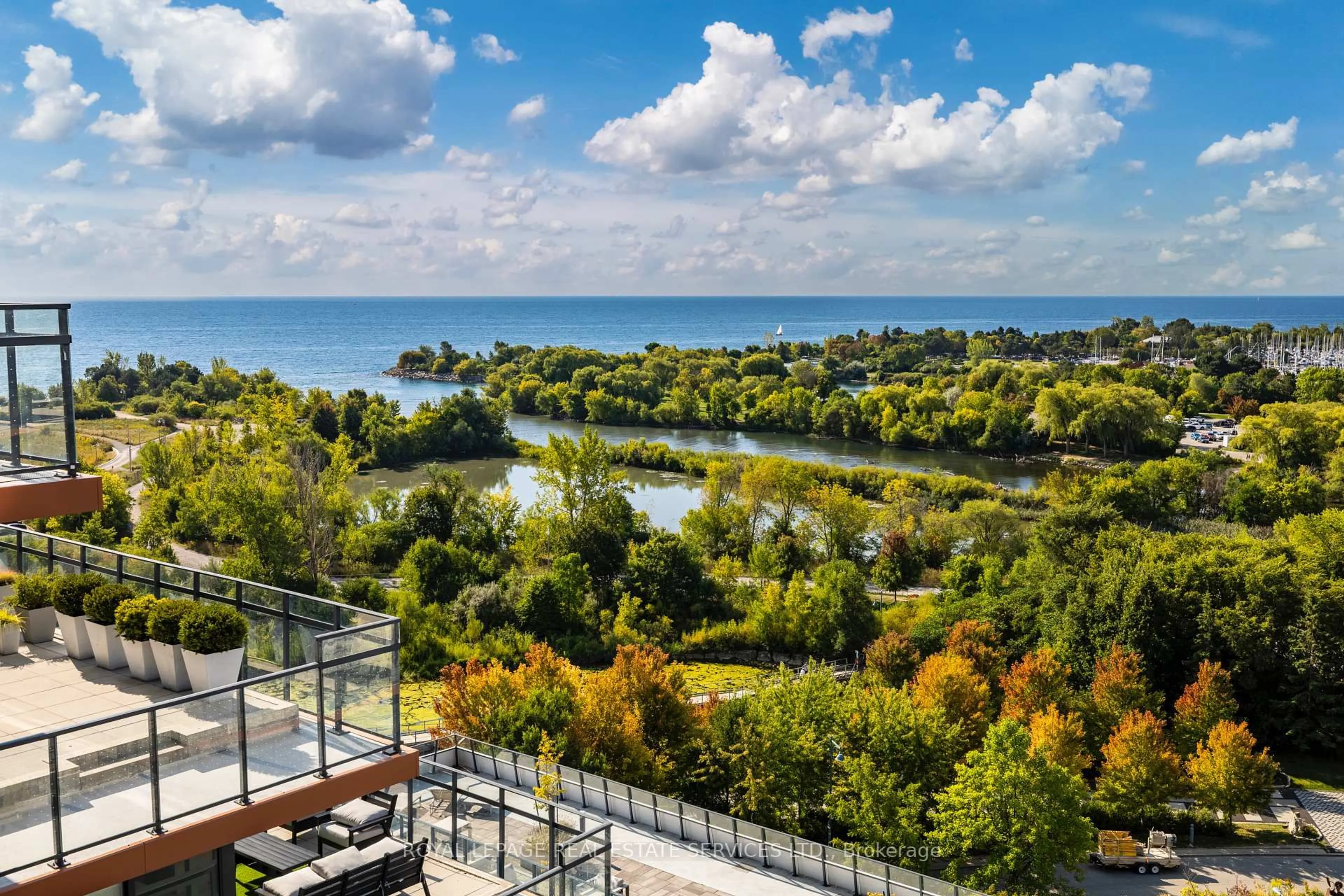 Patio, water/lake/river/ocean view for 20 Shore Breeze Dr #1002, Toronto Ontario M8V 0C7
